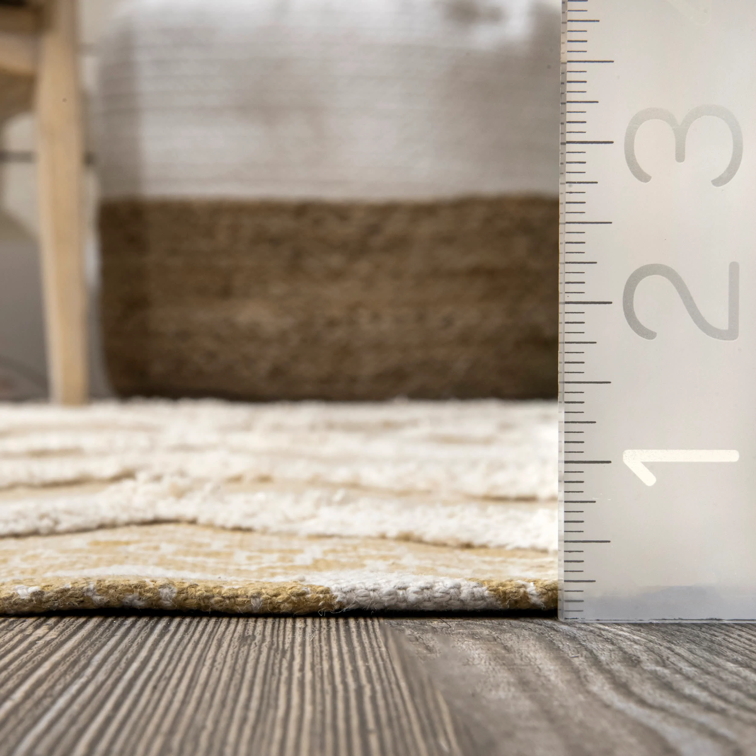 Greek Eye Trellis Rug | Beige - Image 5