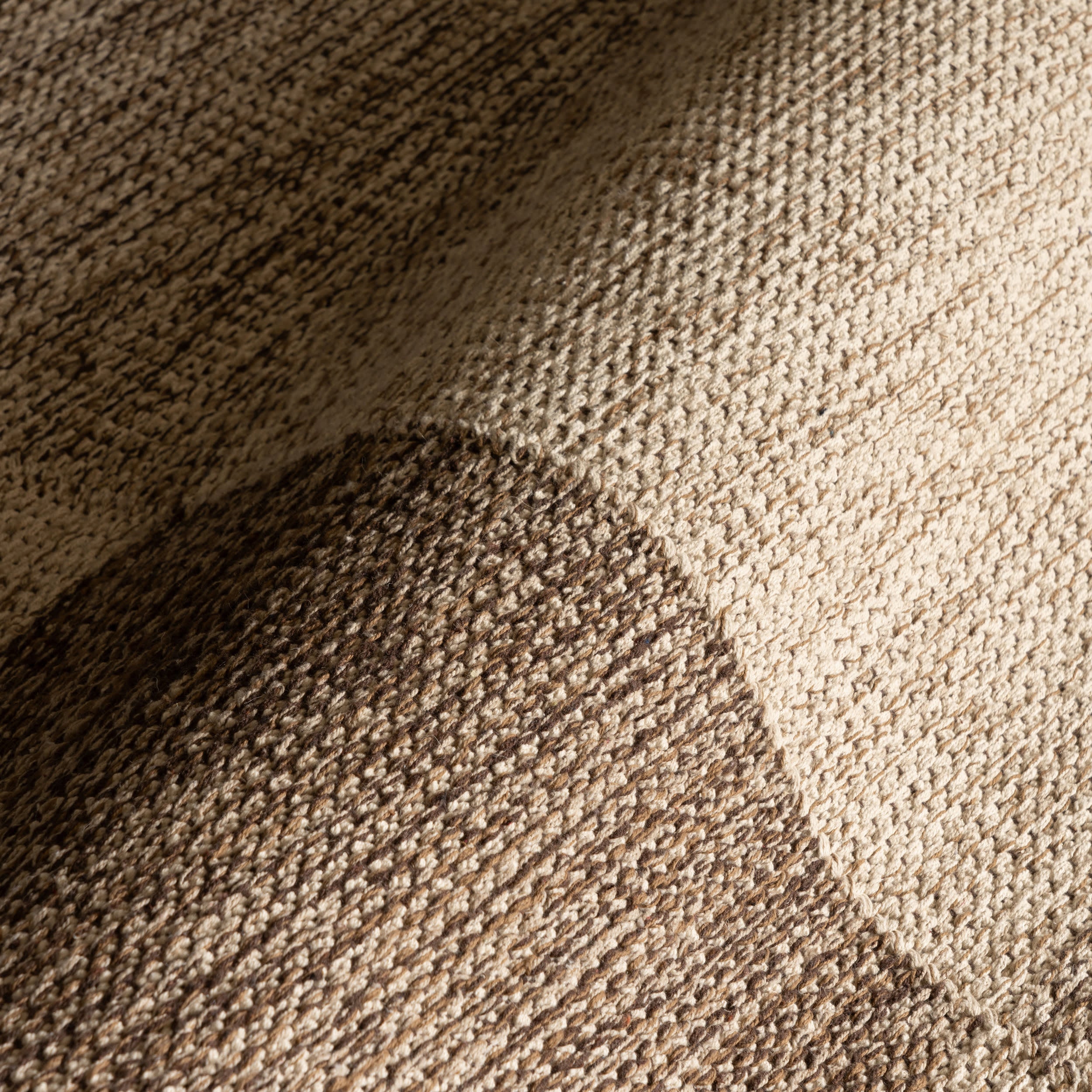 Greer Checkered Rug | Beige - Image 3