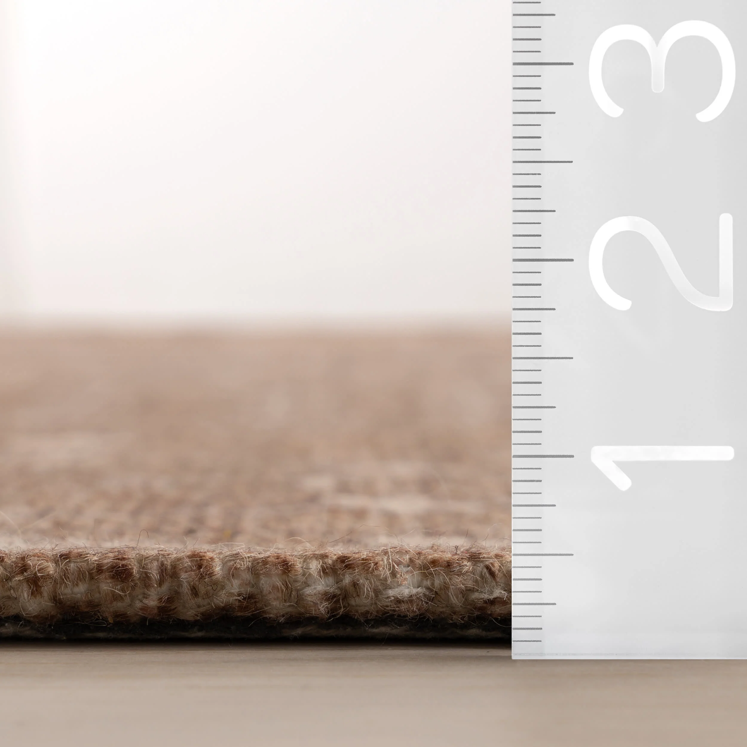 Gretel Wool and Cotton Rug | Light Brown - Image 5