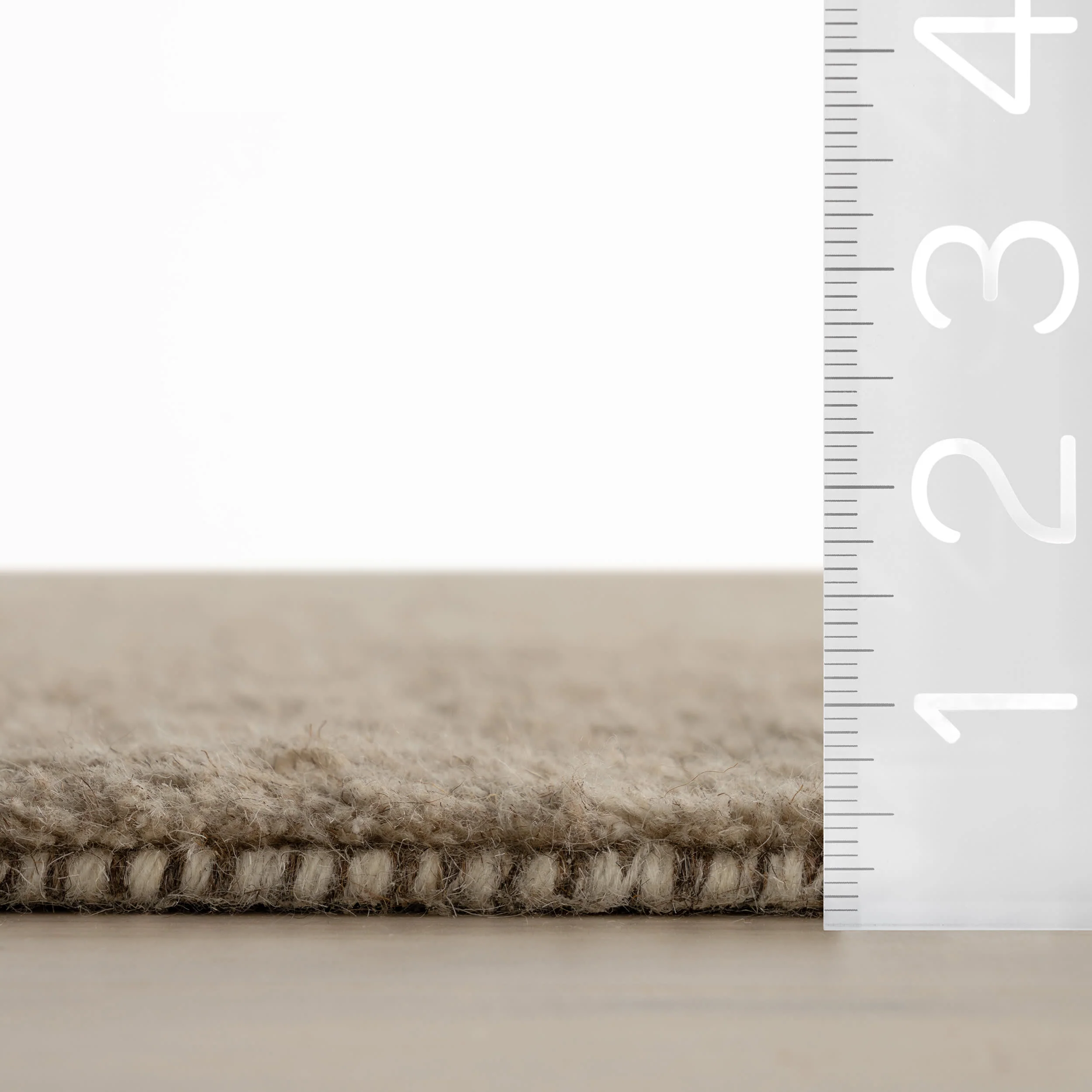 Grey Modern Solid Rug | Grey - Image 4