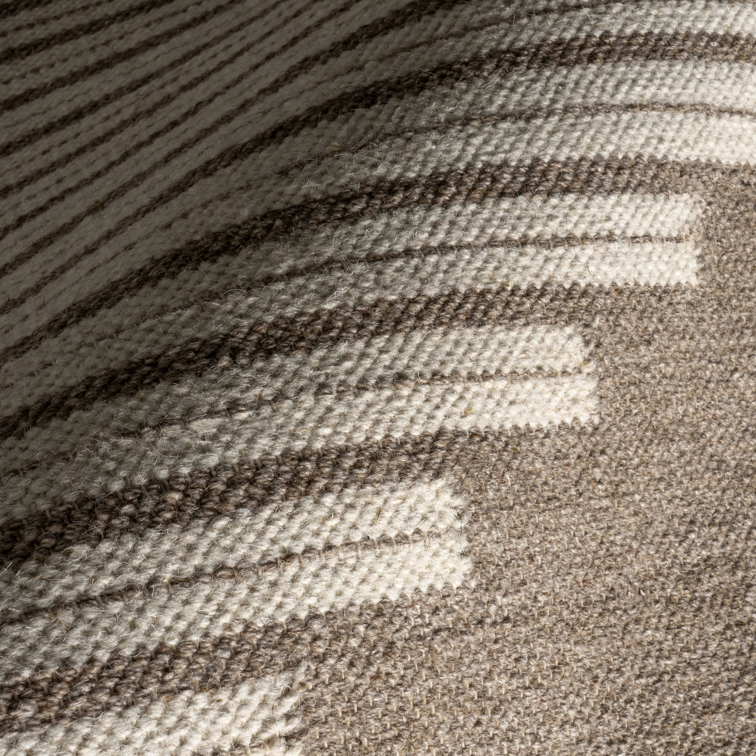 Grove Southwestern Cotton-Blend Rug | Taupe - Image 3