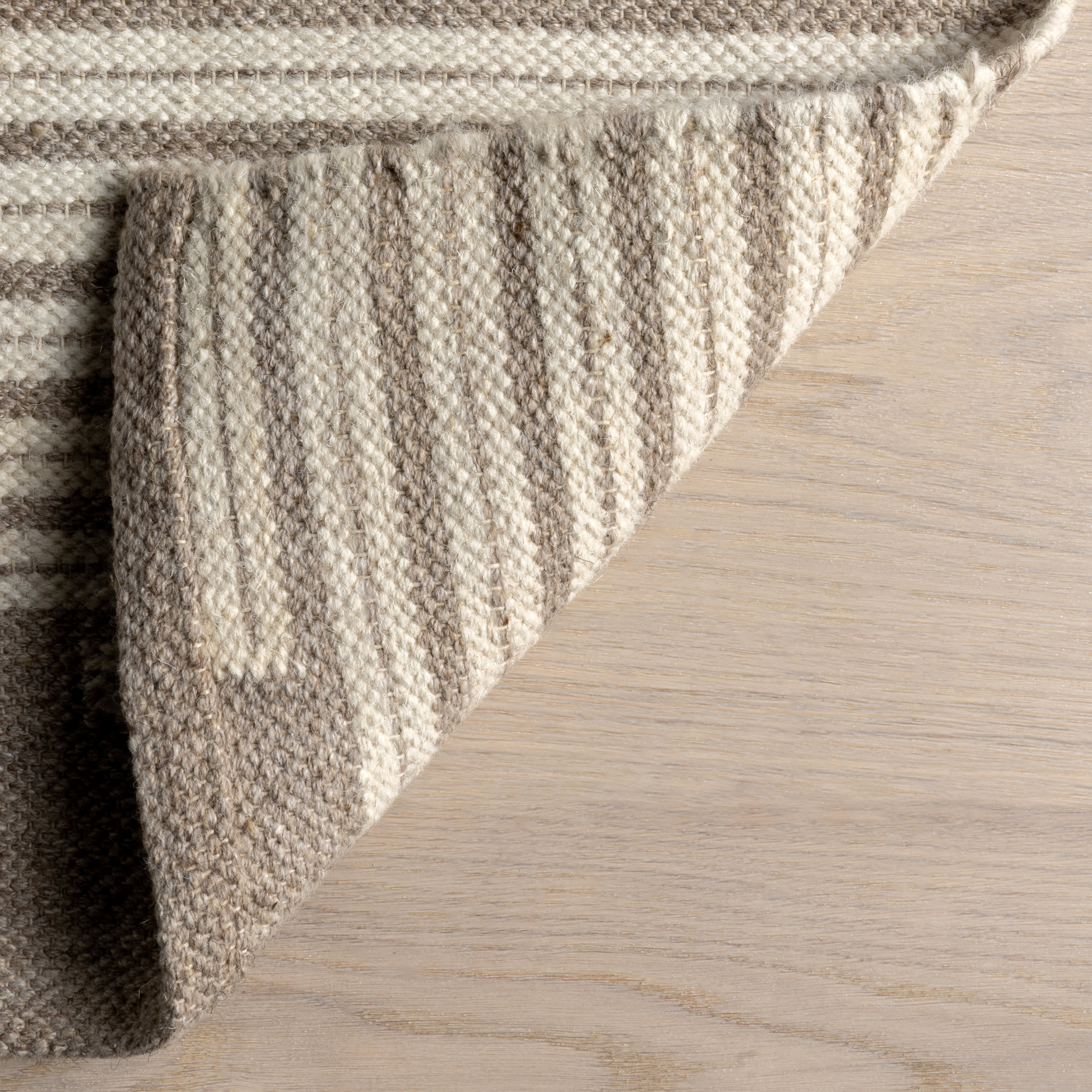 Grove Southwestern Cotton-Blend Rug | Taupe - Image 6