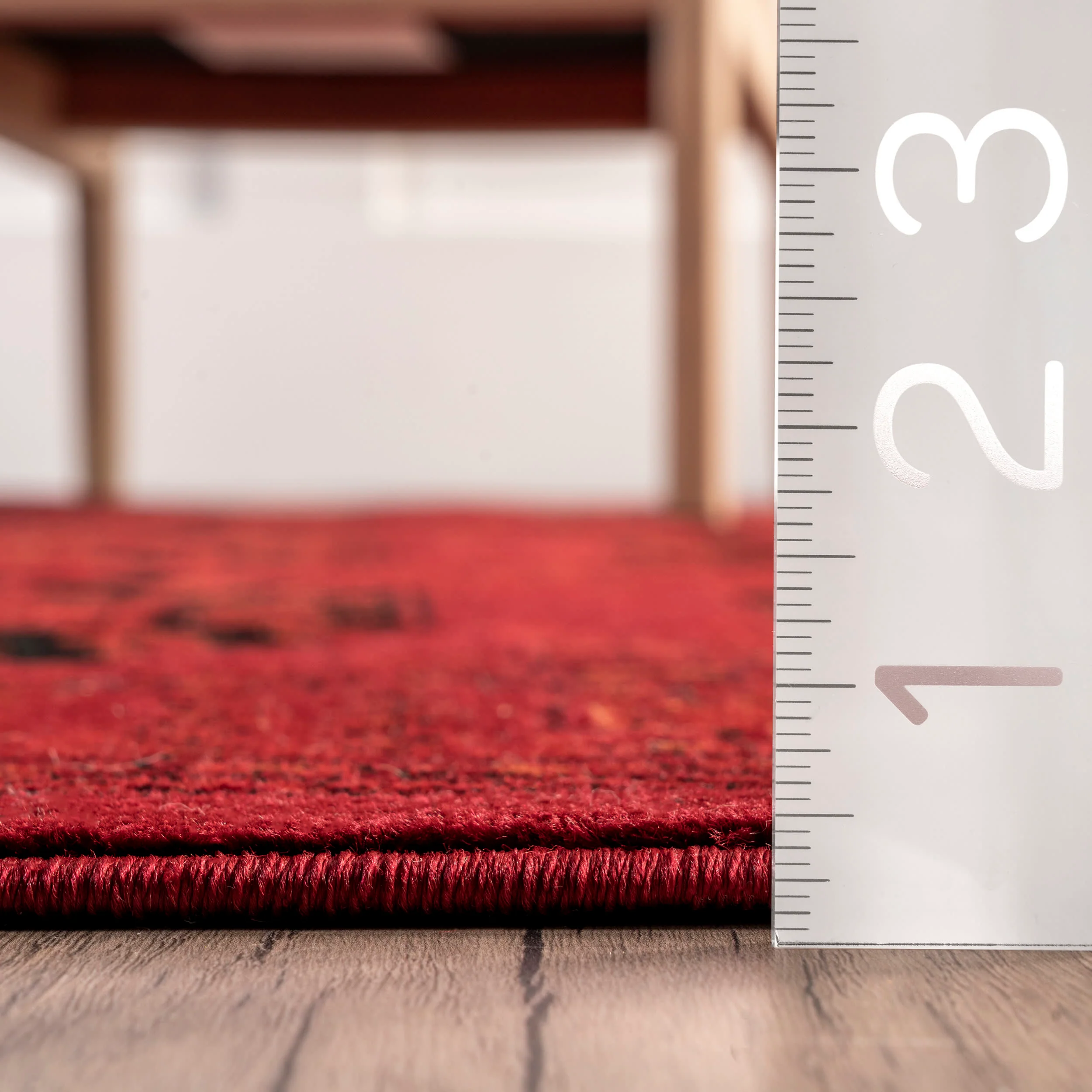 Hailey Persian Trellis Rug | Red - Image 5