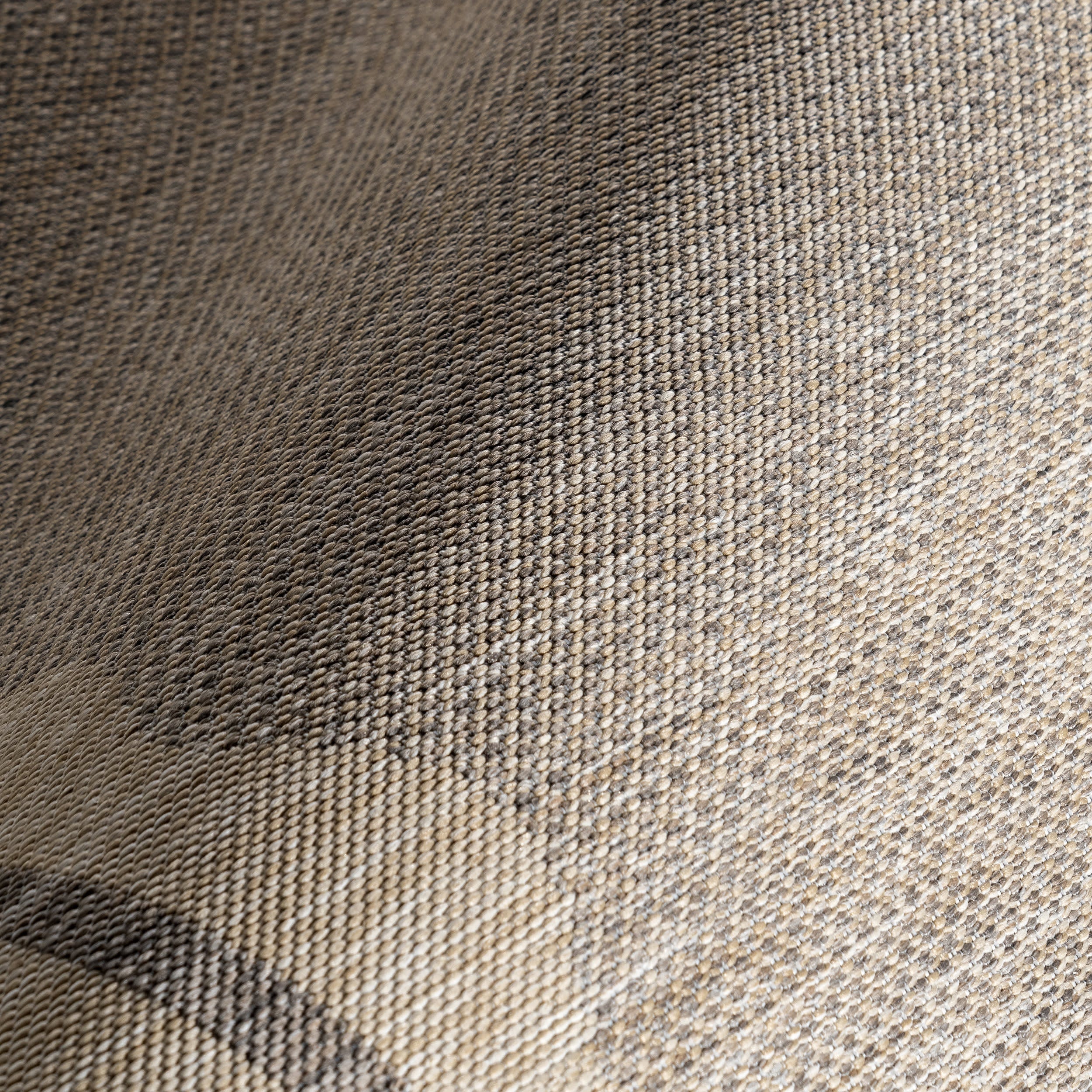 Haisley Wavey Bordered Indoor/Outdoor Rug | Light Grey - Image 3