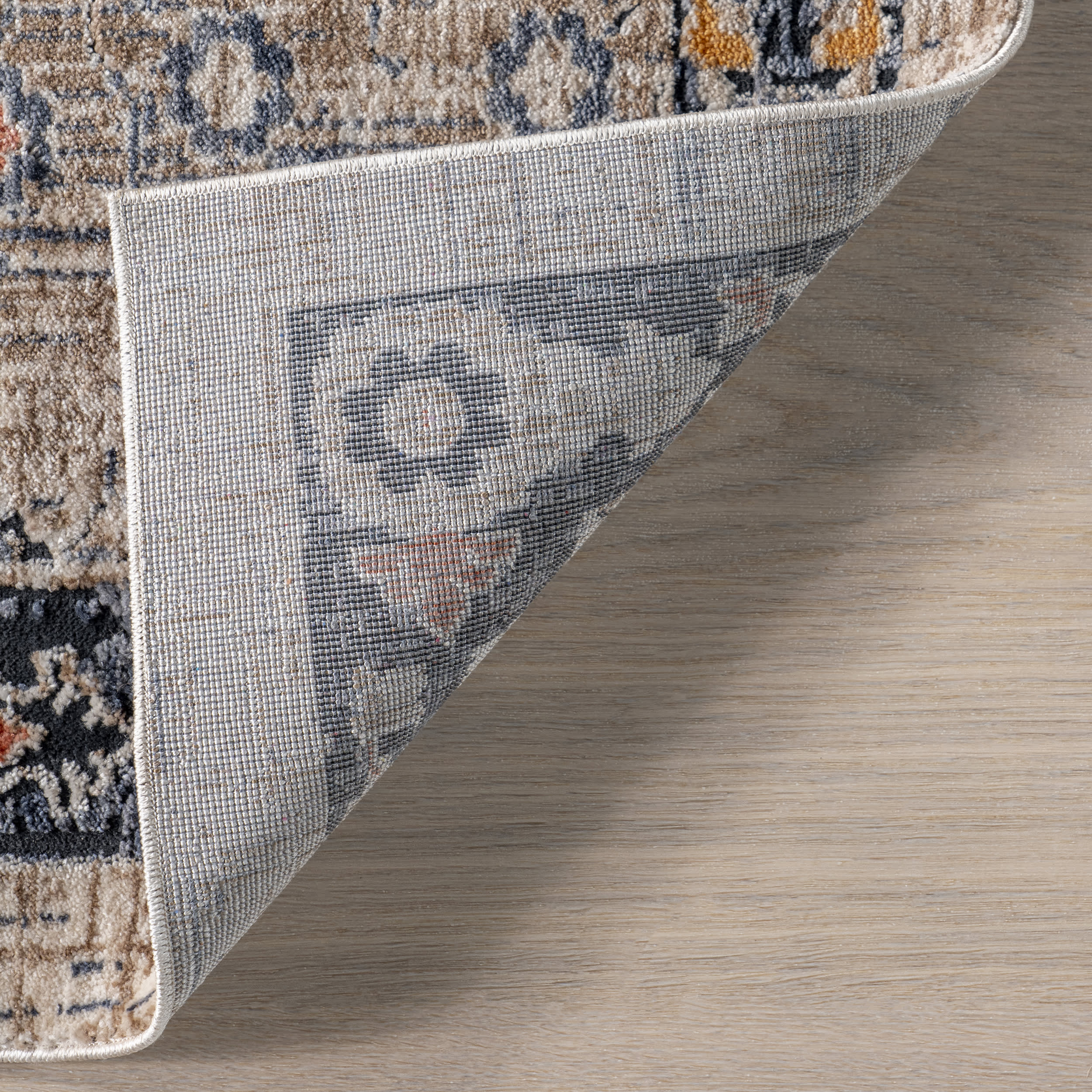 Halley Traditional Vintage Rug | Beige - Image 6