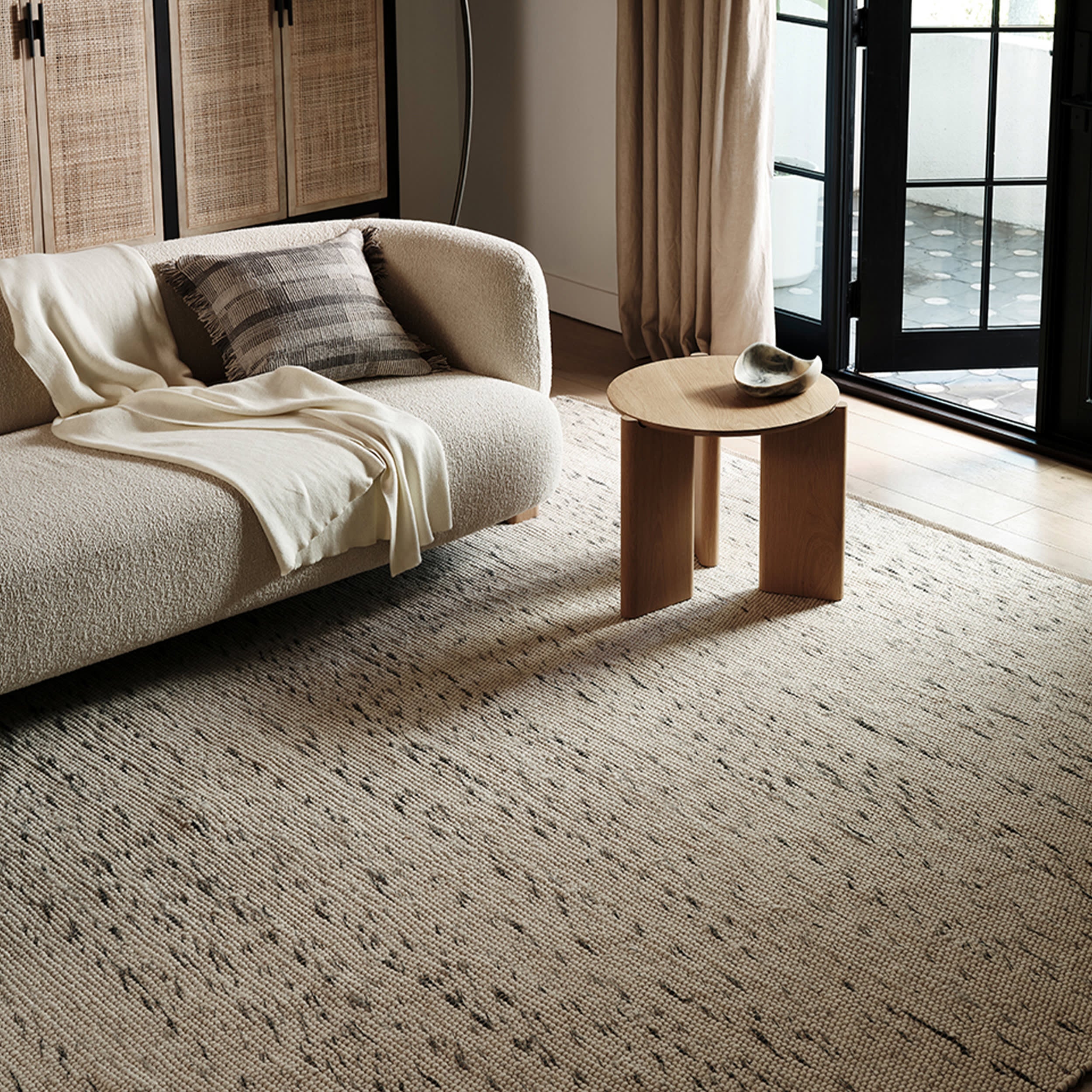 Hamptons Marled Rug | Ivory - Image 2