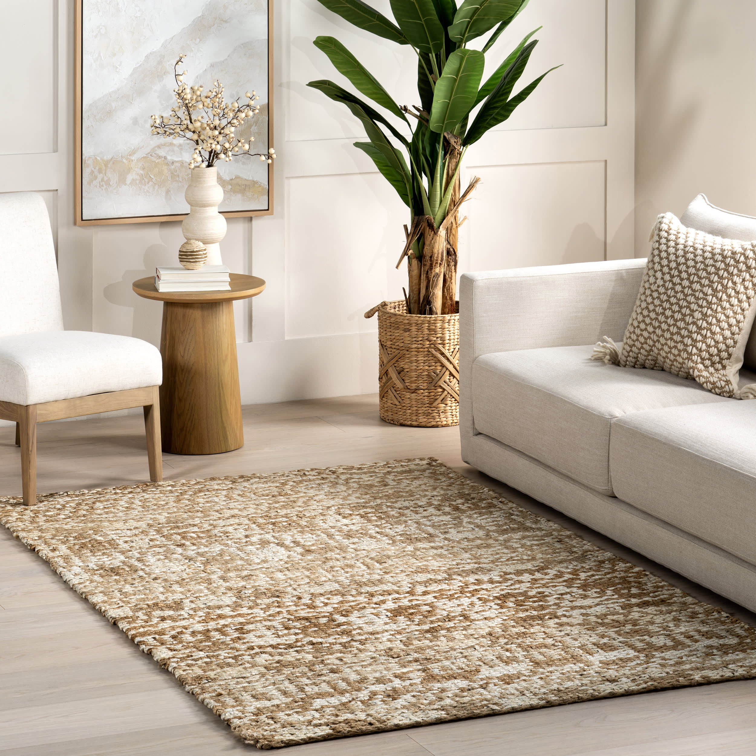 Handspun Jute Rug | Ivory - Image 2