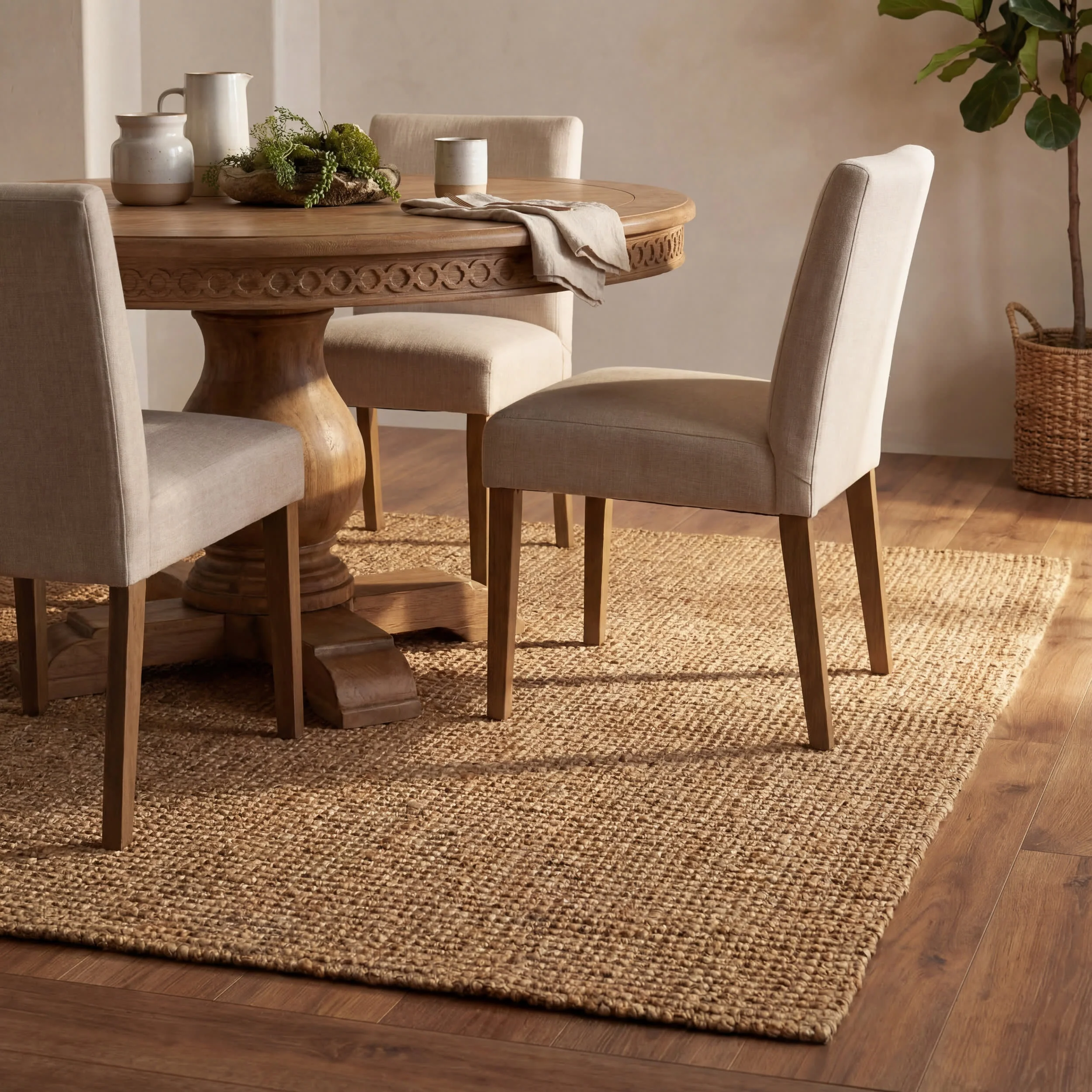 Handspun Jute Rug | Natural - Image 7