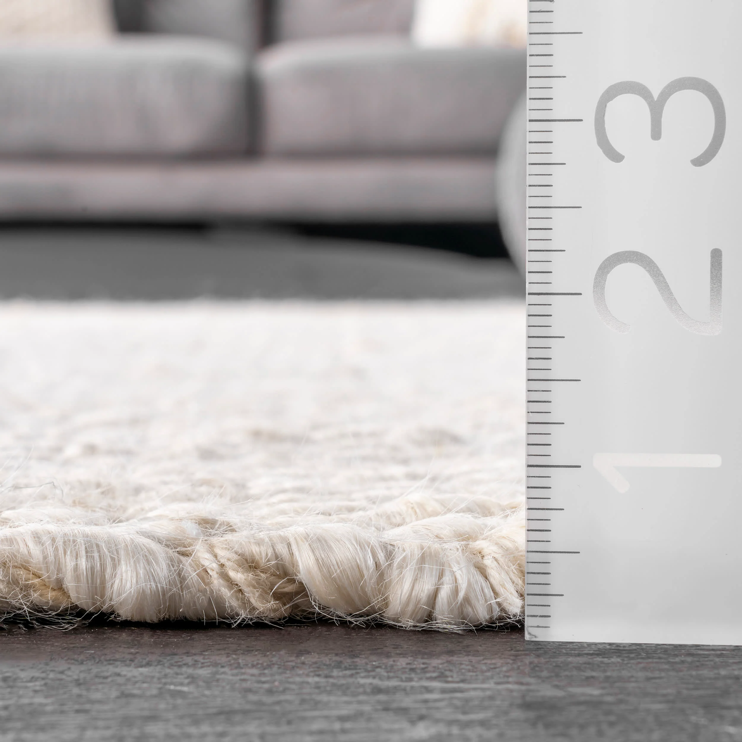 Handspun Jute Rug | Off White - Image 5