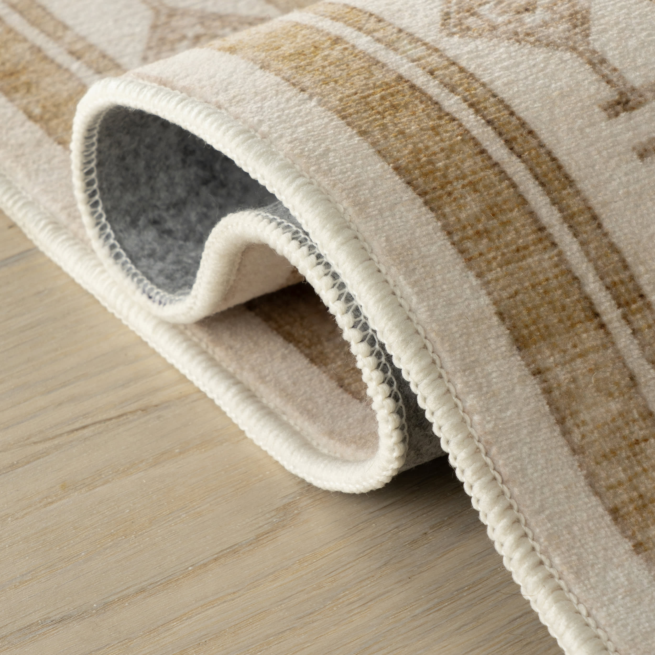 Hanice Oriental and Persian Washable Rug | Natural - Image 11