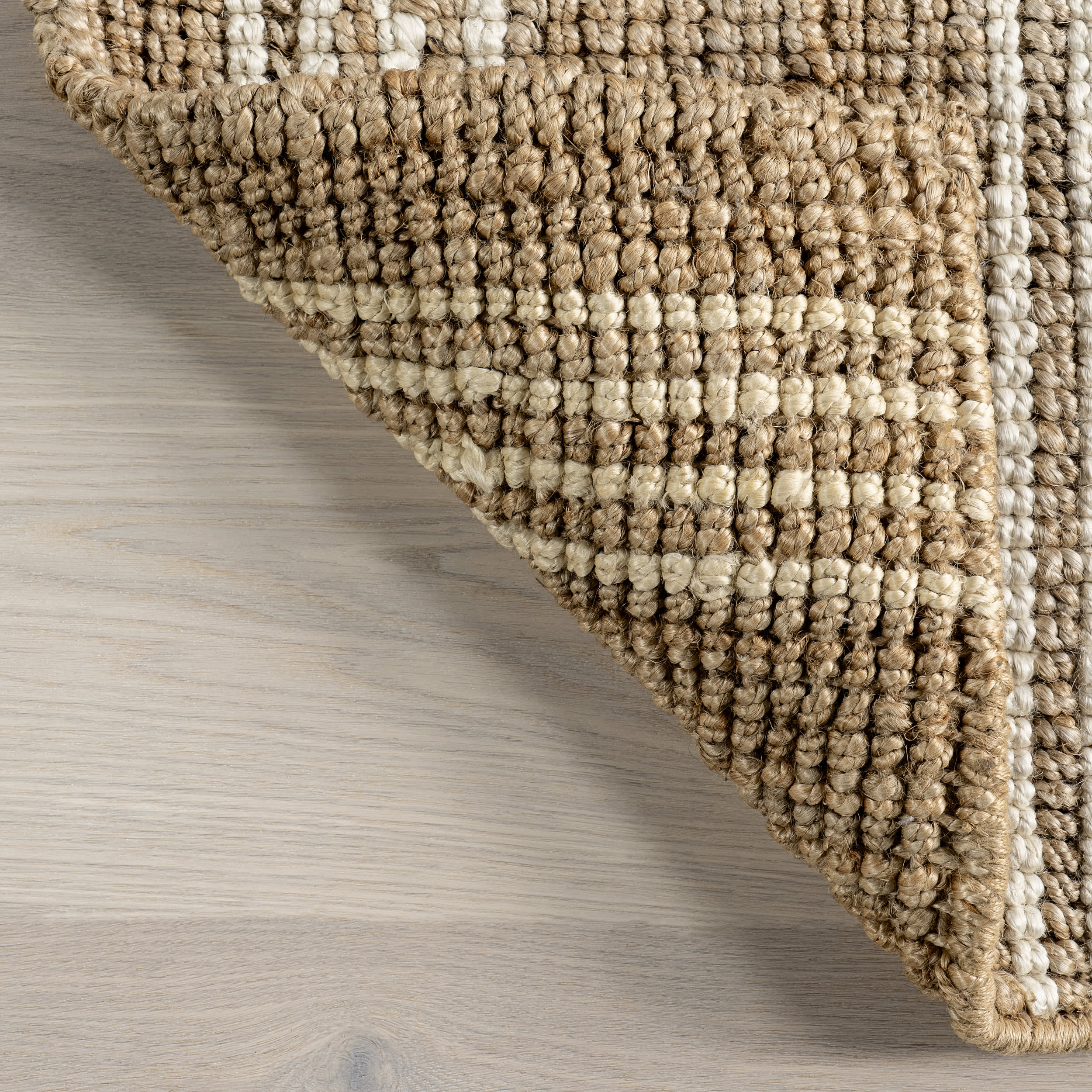 Hanna Striped Jute Rug | Natural - Image 5