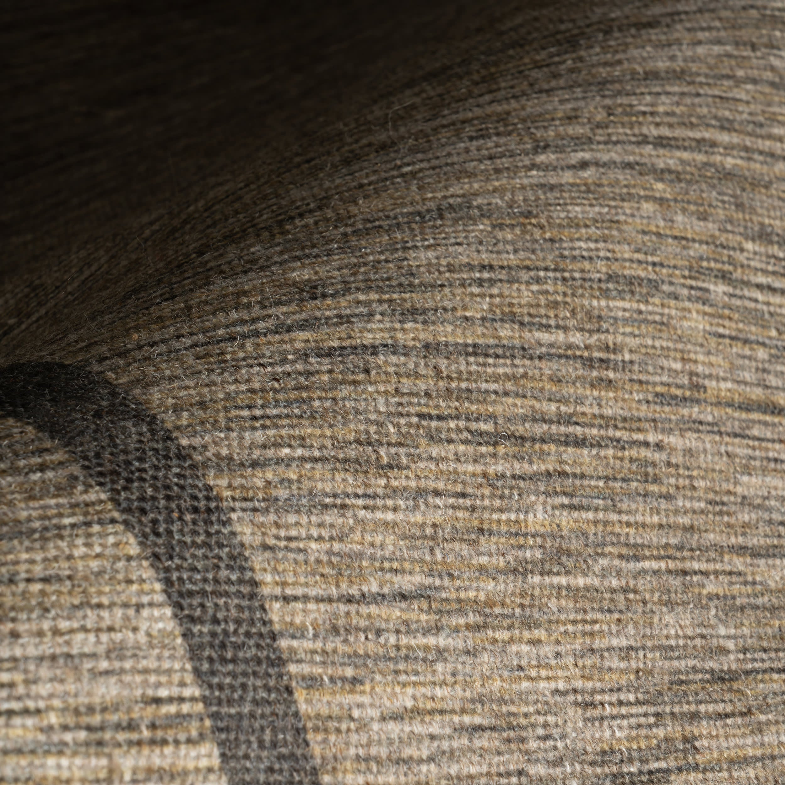 Hanover Bordered Washable Rug by Nate Berkus | Brown - Image 3