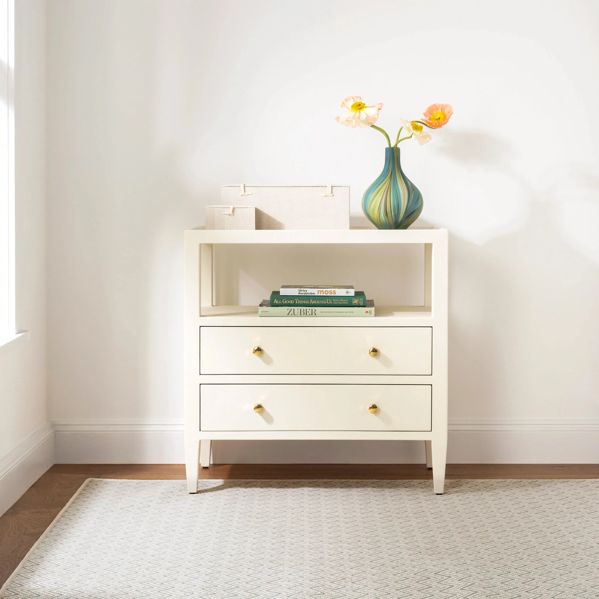 Happy Chevron Woven Indoor/Outdoor Custom Rug | Seaglass - Image 2