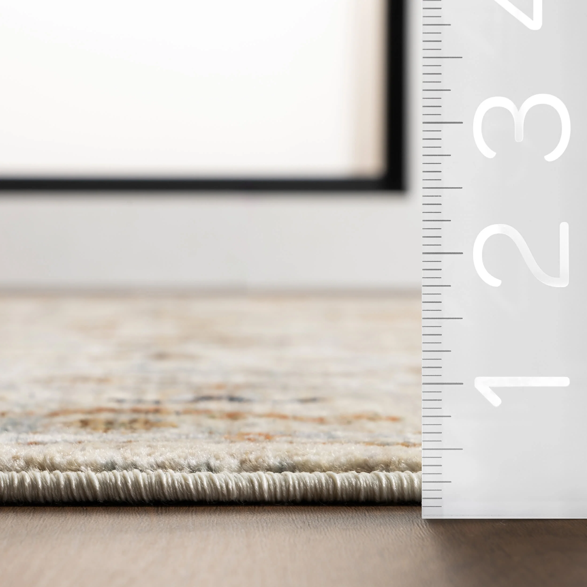 Harlee Vintage Floral Rug | Ivory - Image 5