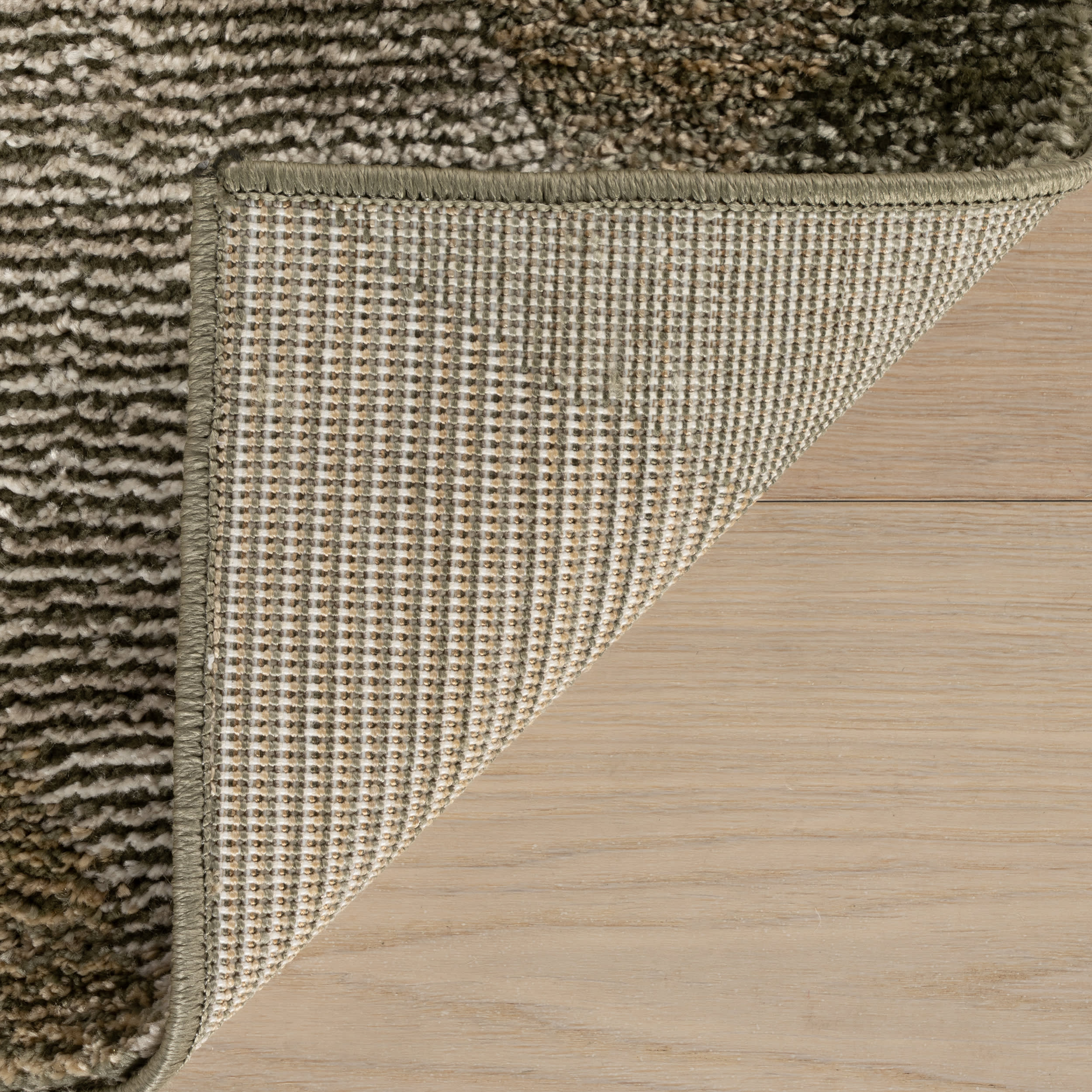 Harlex Mid Century Diamond Rug | Green - Image 8