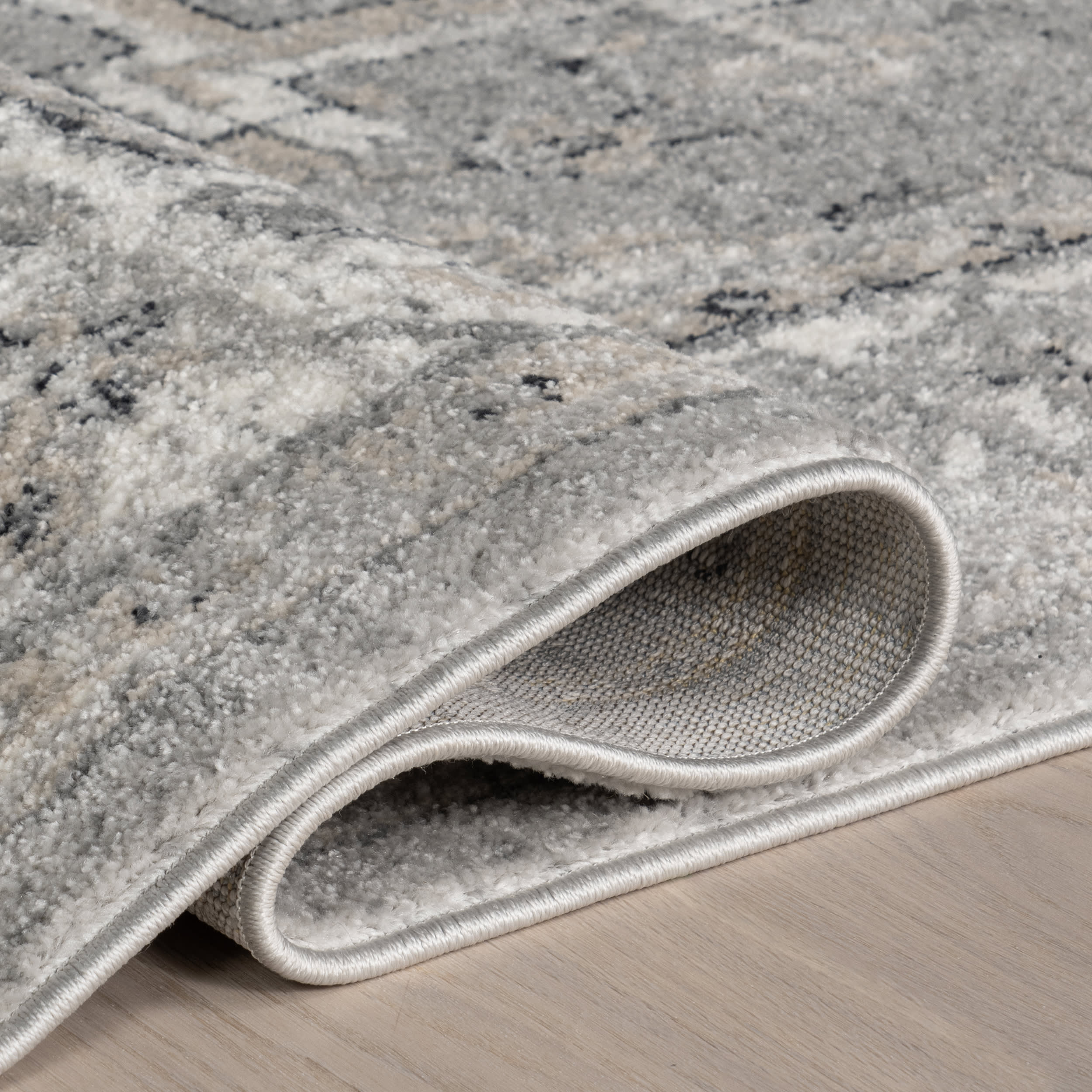 Harley Vintage Medallion Rug | Light Grey - Image 11
