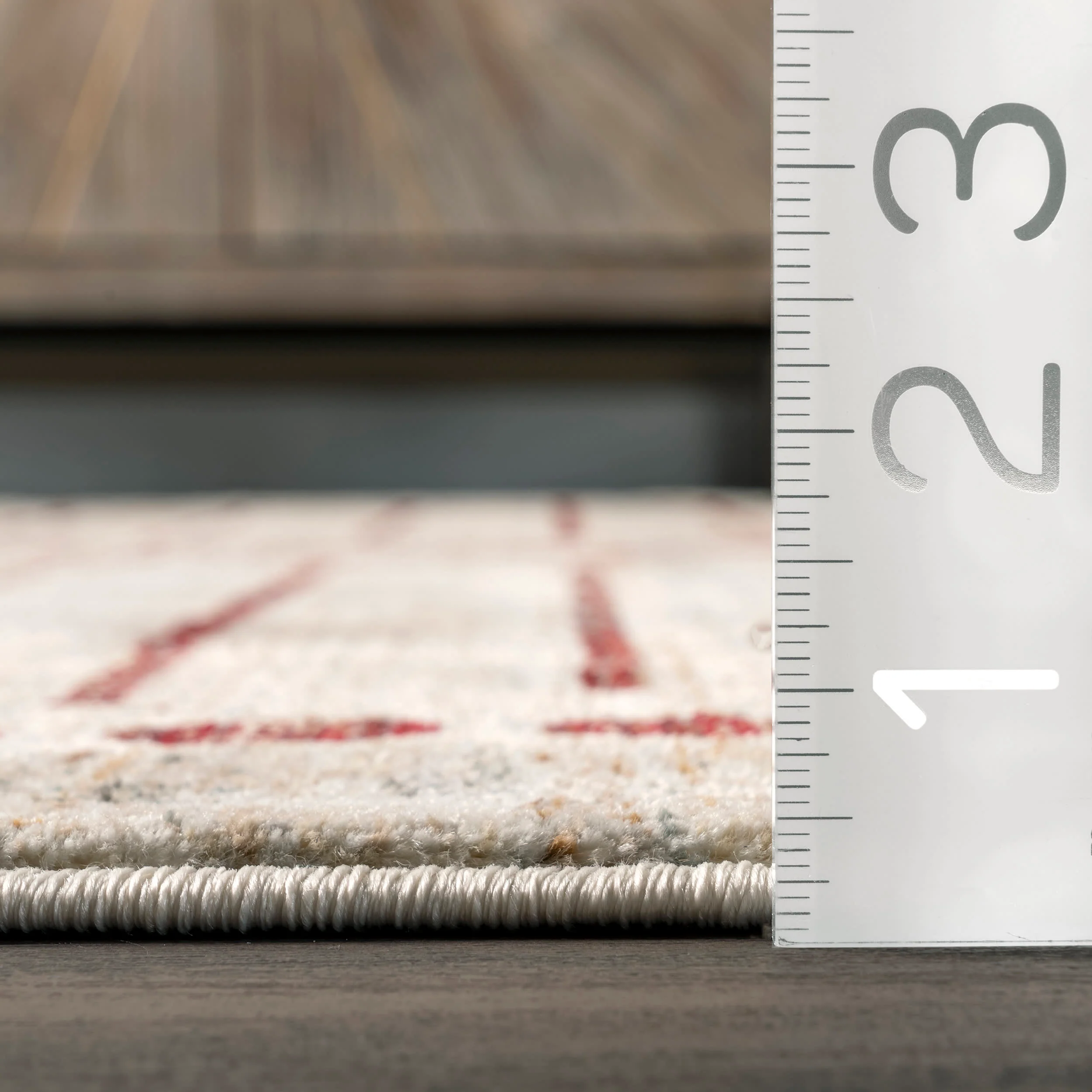 Harper Zen Fringed Rug | Beige - Image 5