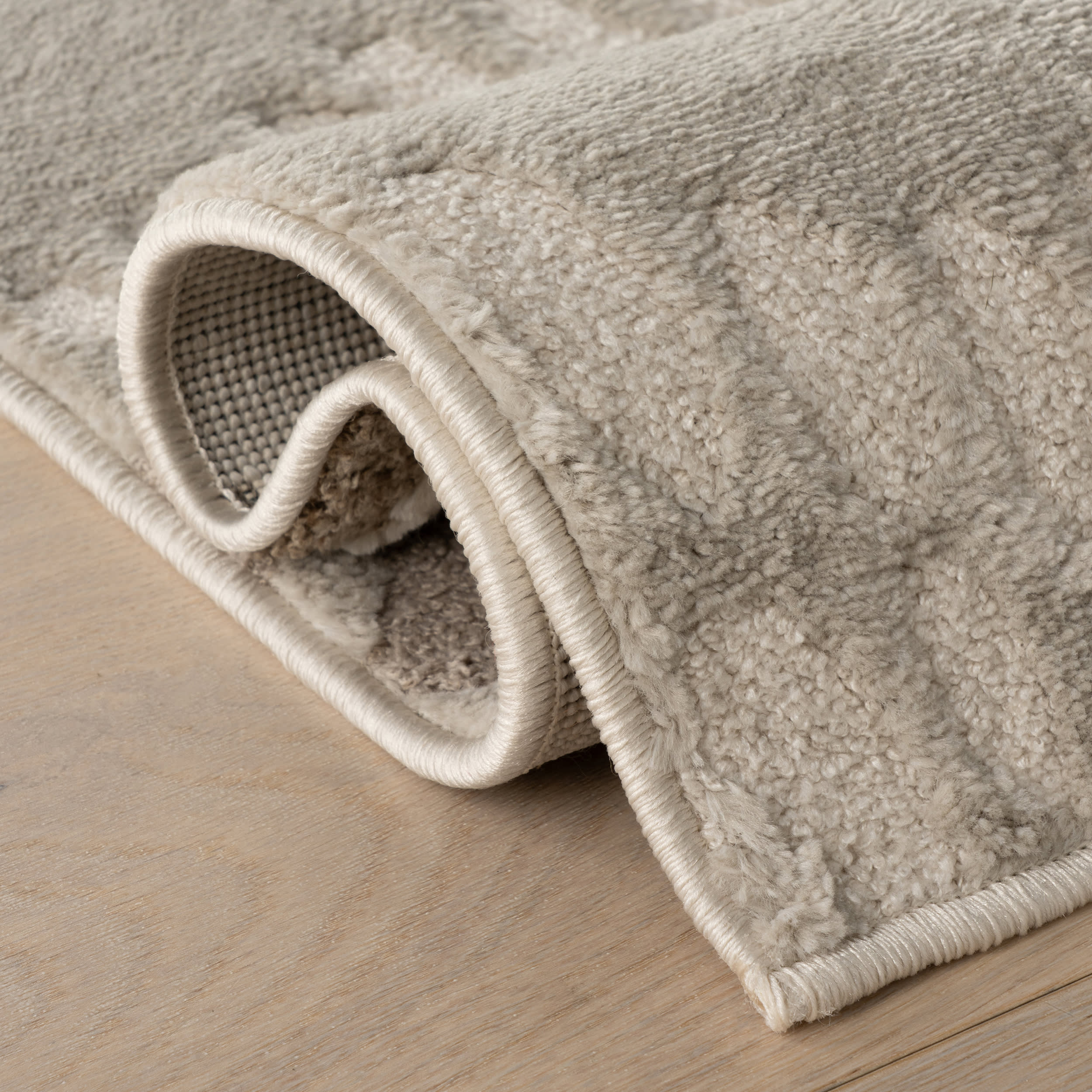 Harrah Modern Abstract Rug | Beige - Image 11
