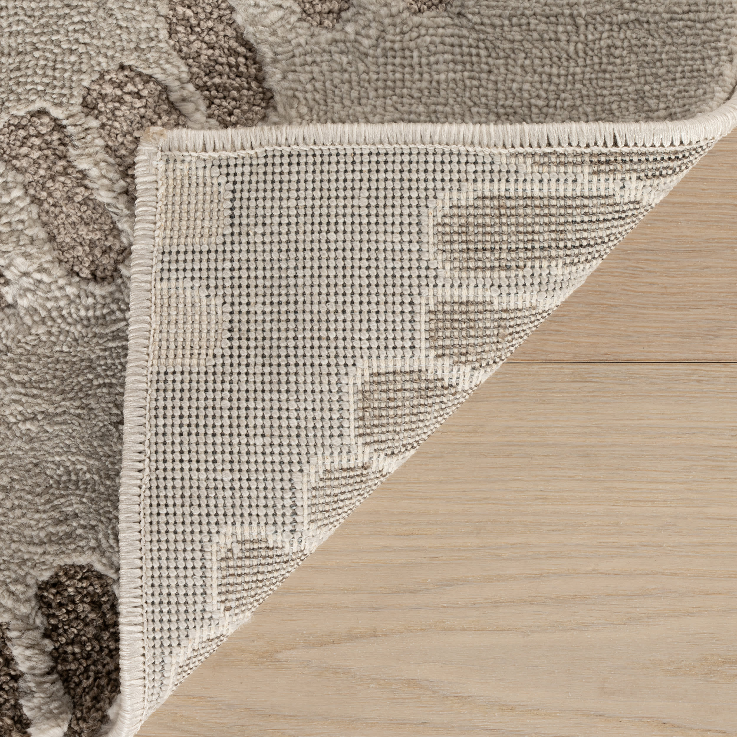 Harrah Modern Abstract Rug | Beige - Image 8