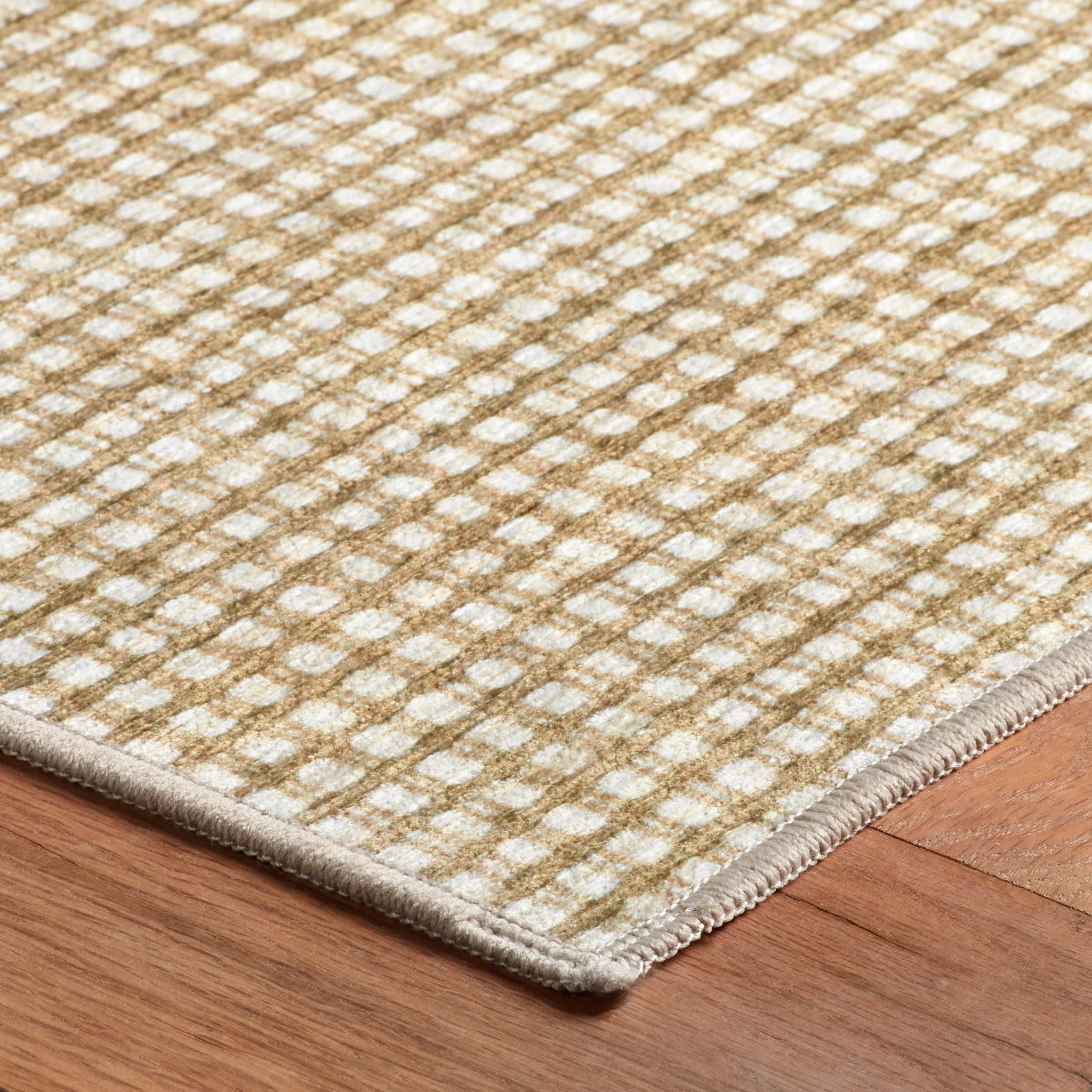 Hartley Machine Washable Rug | Natural - Image 5