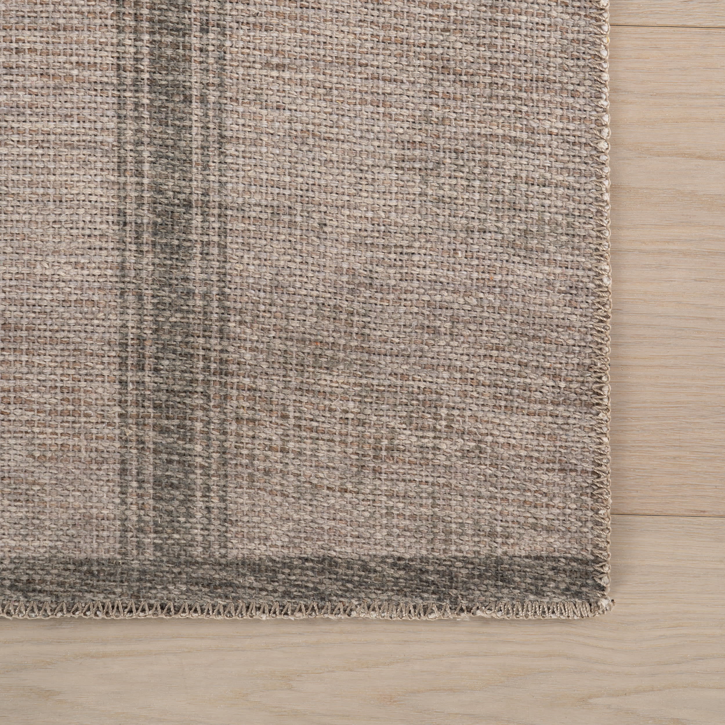 Hathi Striped Washable Rug | Tan - Image 4