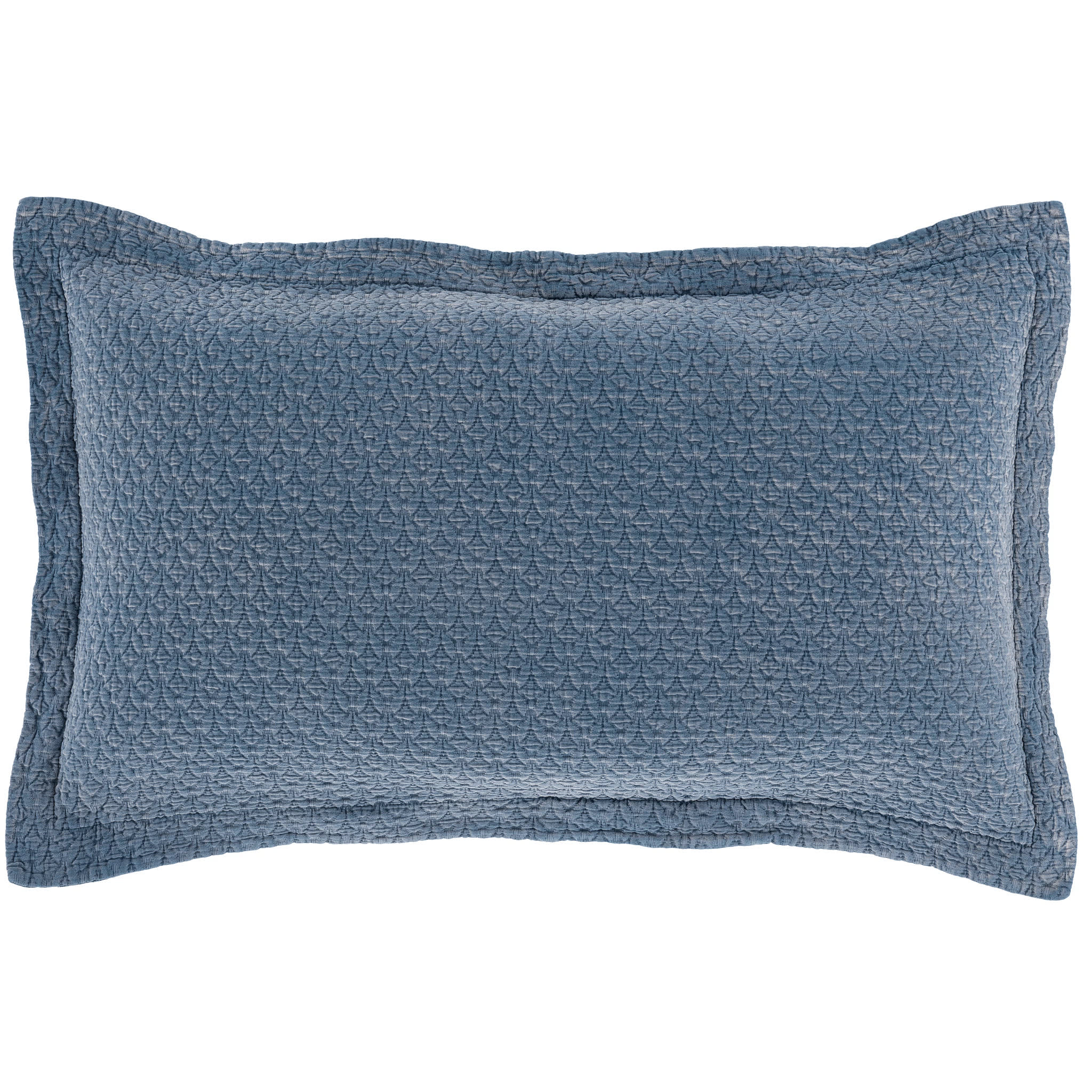 Hawley Matelasse Sham | Indigo - Image 3