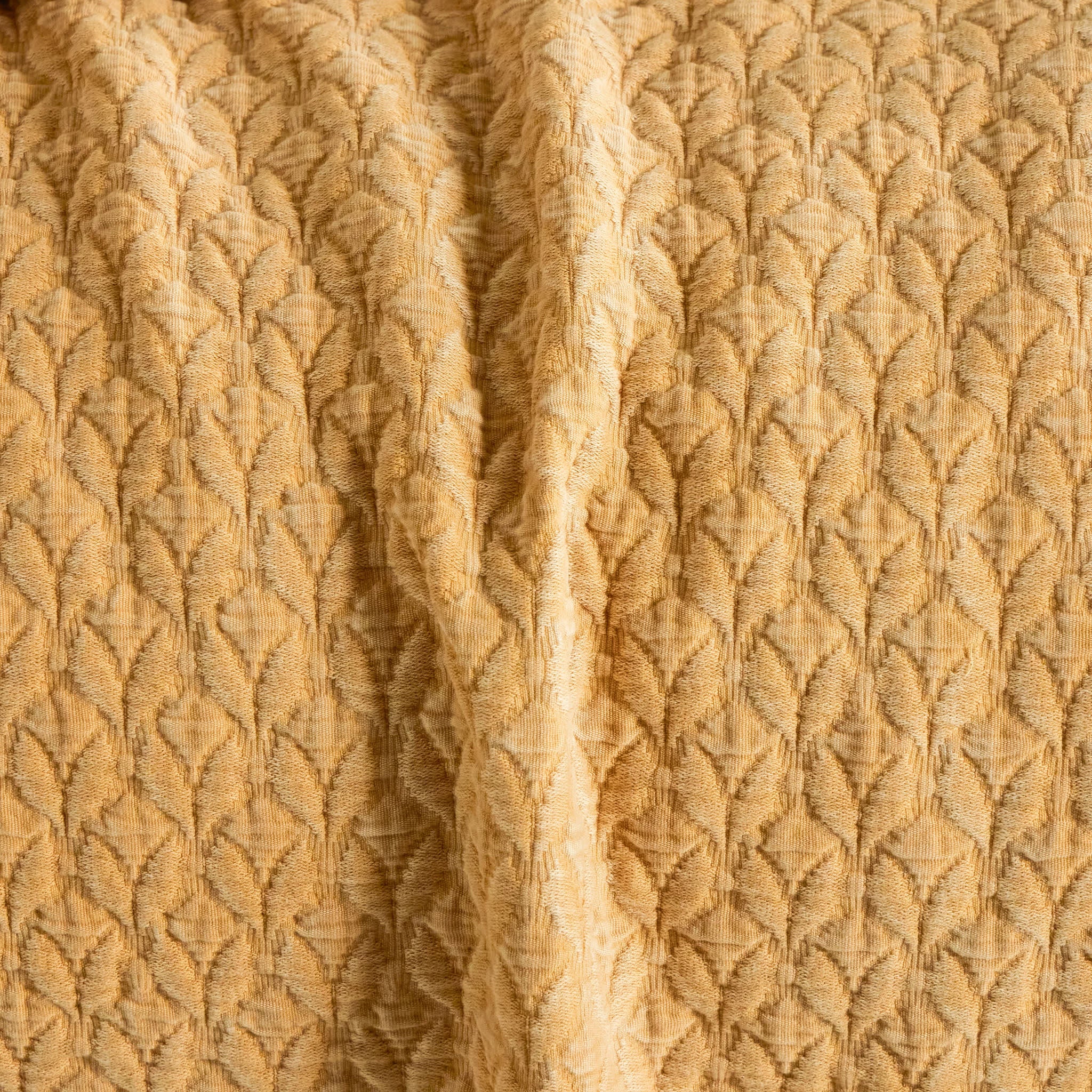 Hawley Matelasse Coverlet | Ochre - Image 3