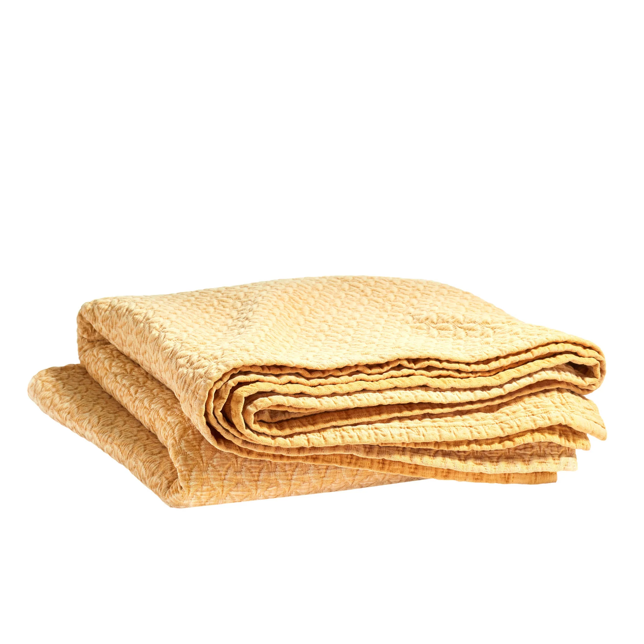 Hawley Matelasse Coverlet | Ochre - Image 5