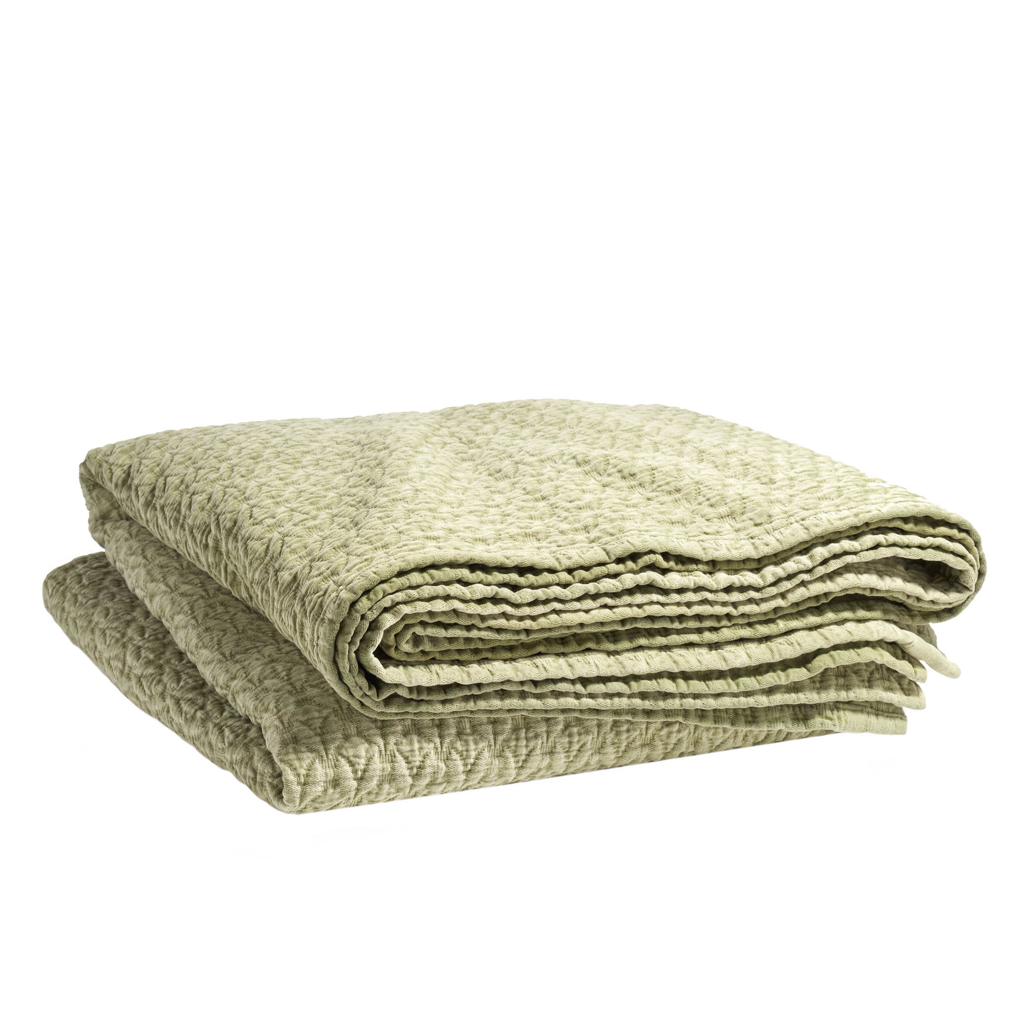 Hawley Matelasse Coverlet | Sage - Image 4