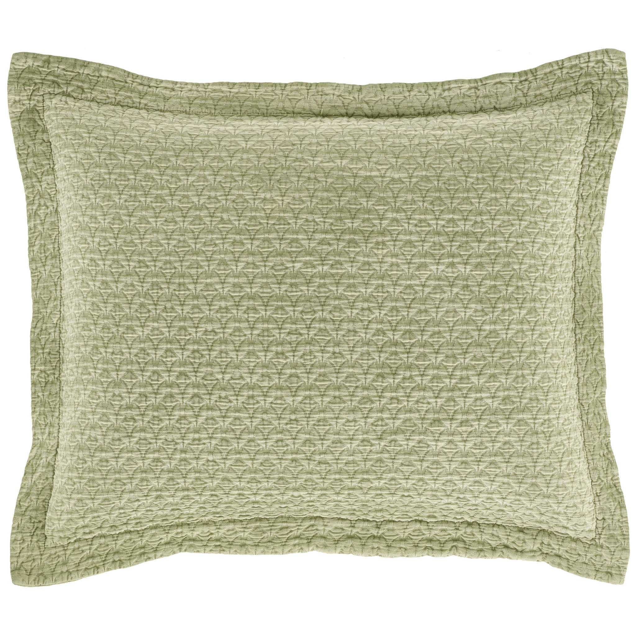 Hawley Matelasse Sham | Sage - Image 2