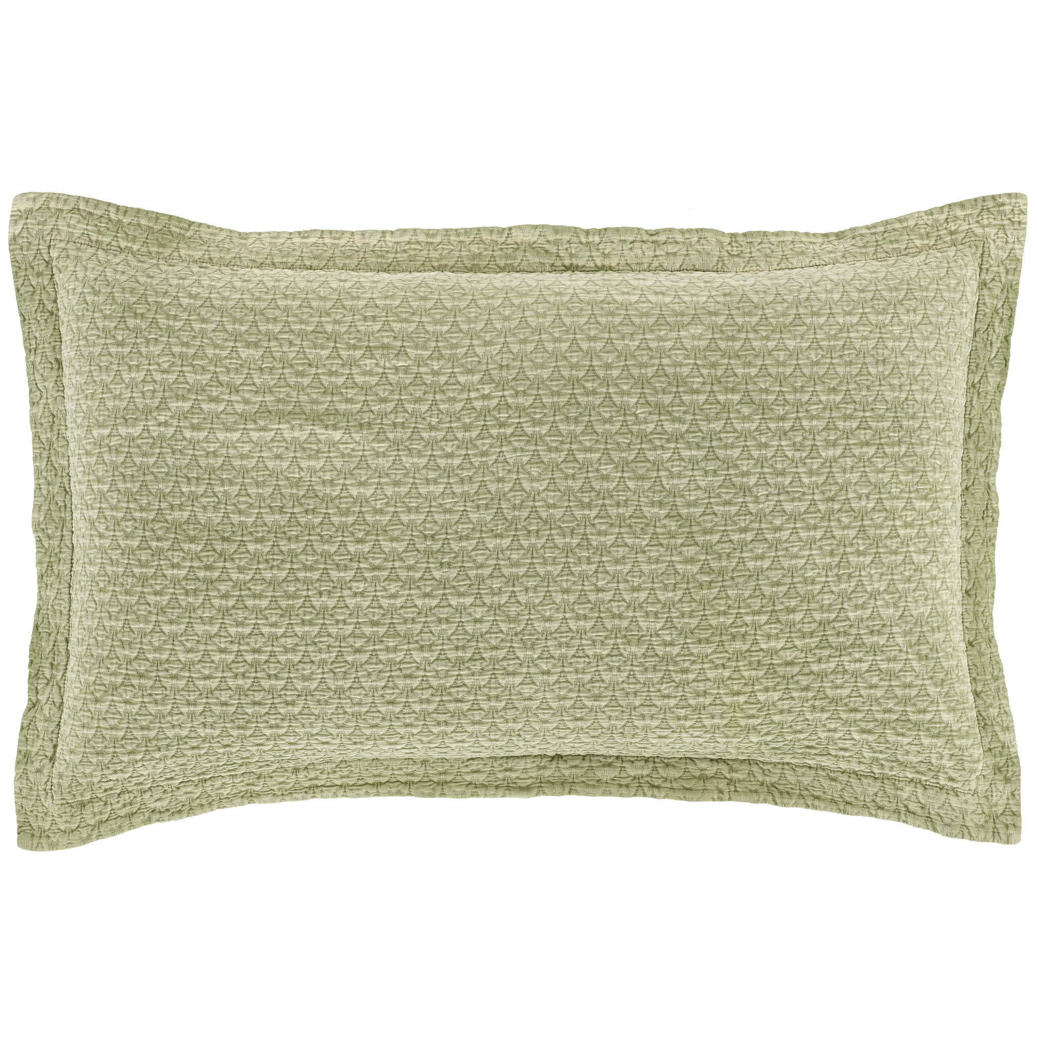 Hawley Matelasse Sham | Sage - Image 3