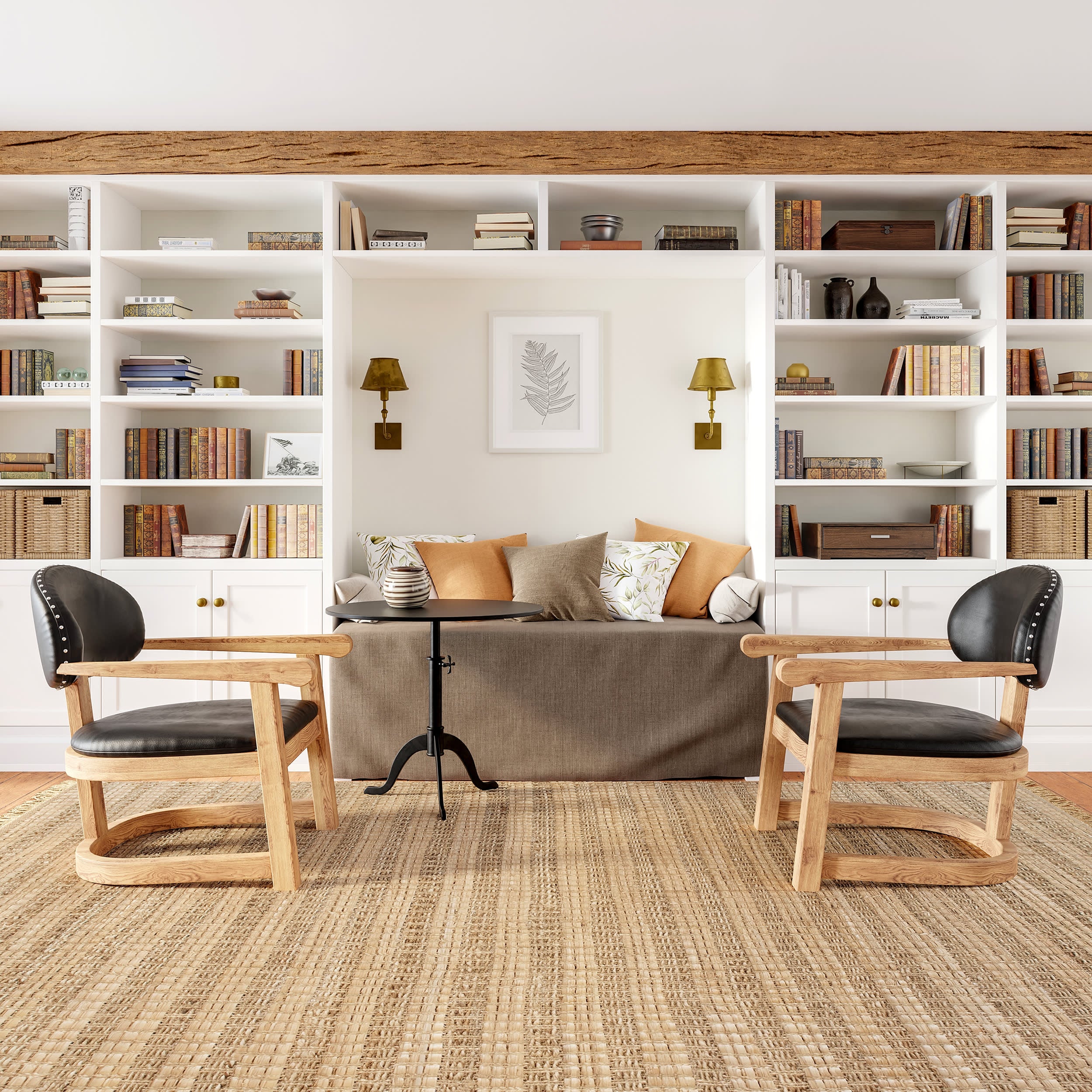 Hazel Straw and Seagrass Rug | Natural - Image 2
