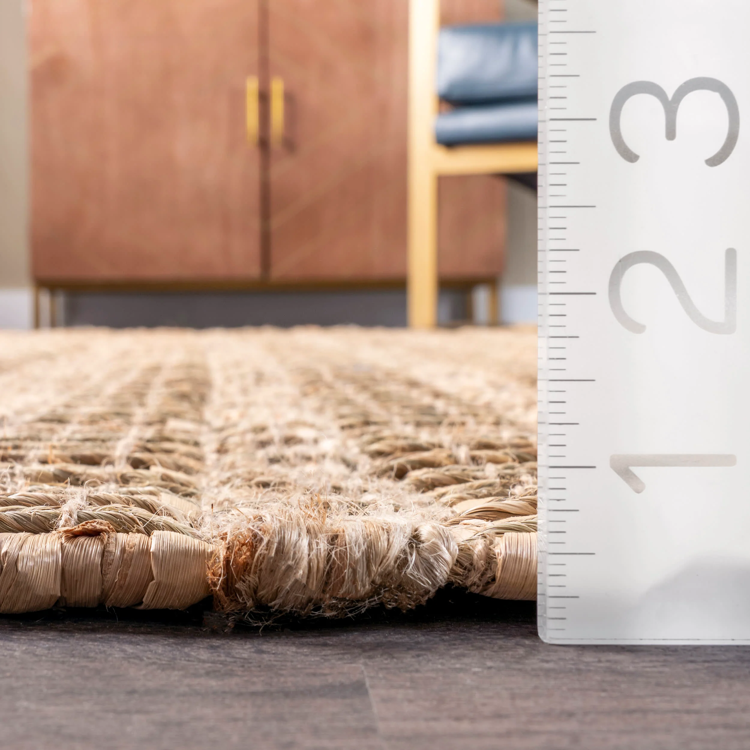 Hazel Straw and Seagrass Rug | Natural - Image 4