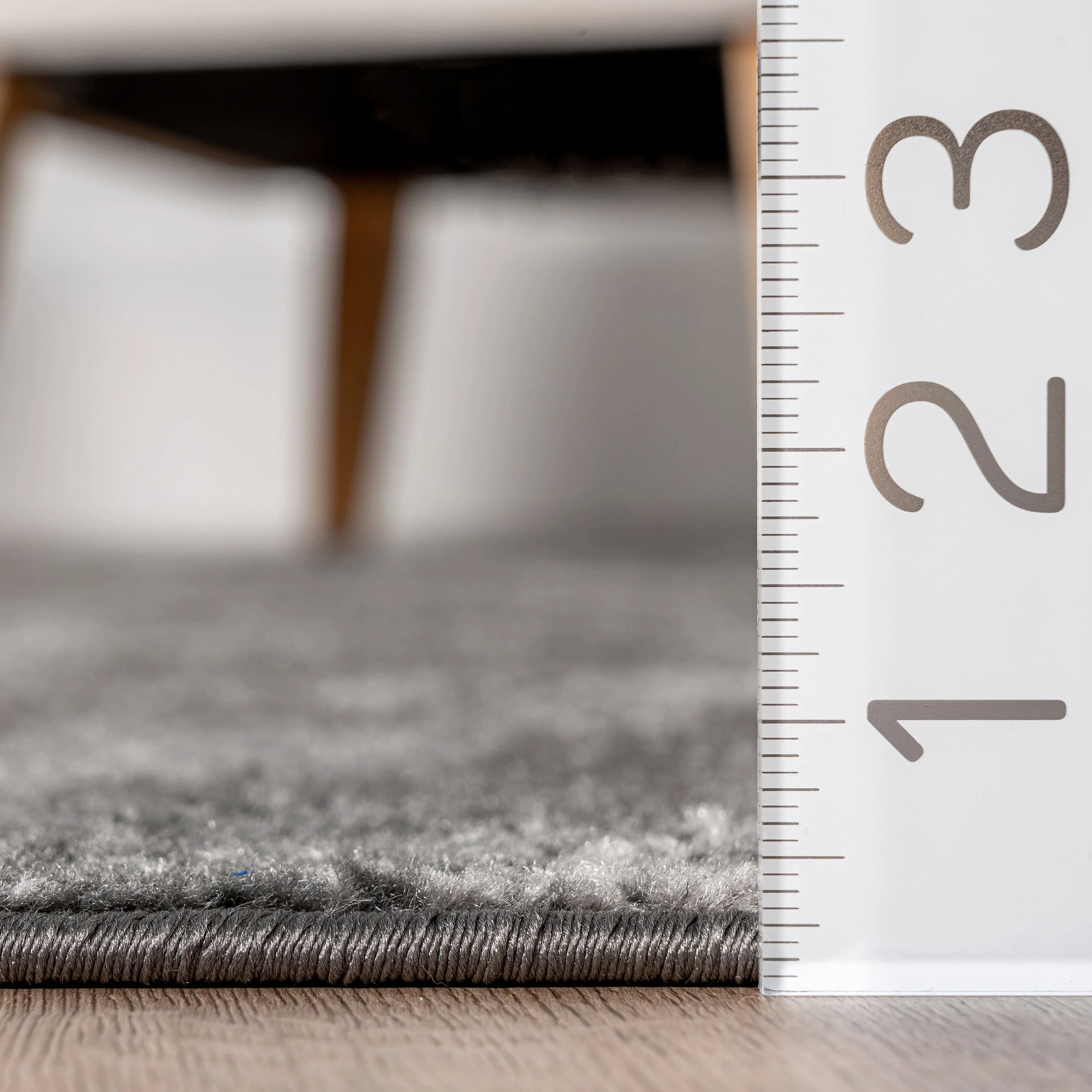 Hazy Waves Rug | Charcoal - Image 5