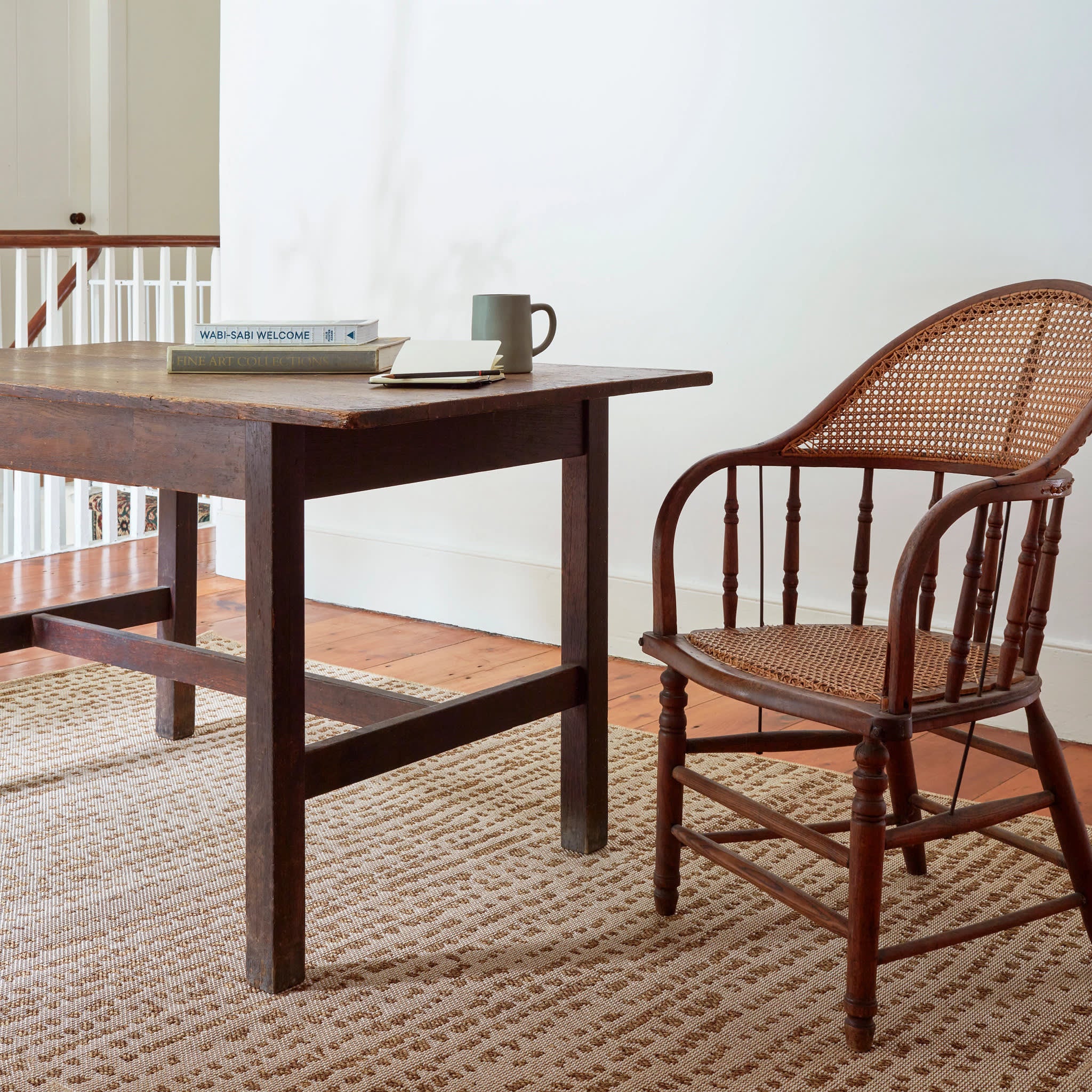 Heath Woven Indoor/Outdoor Custom Rug | Caramel - Image 2