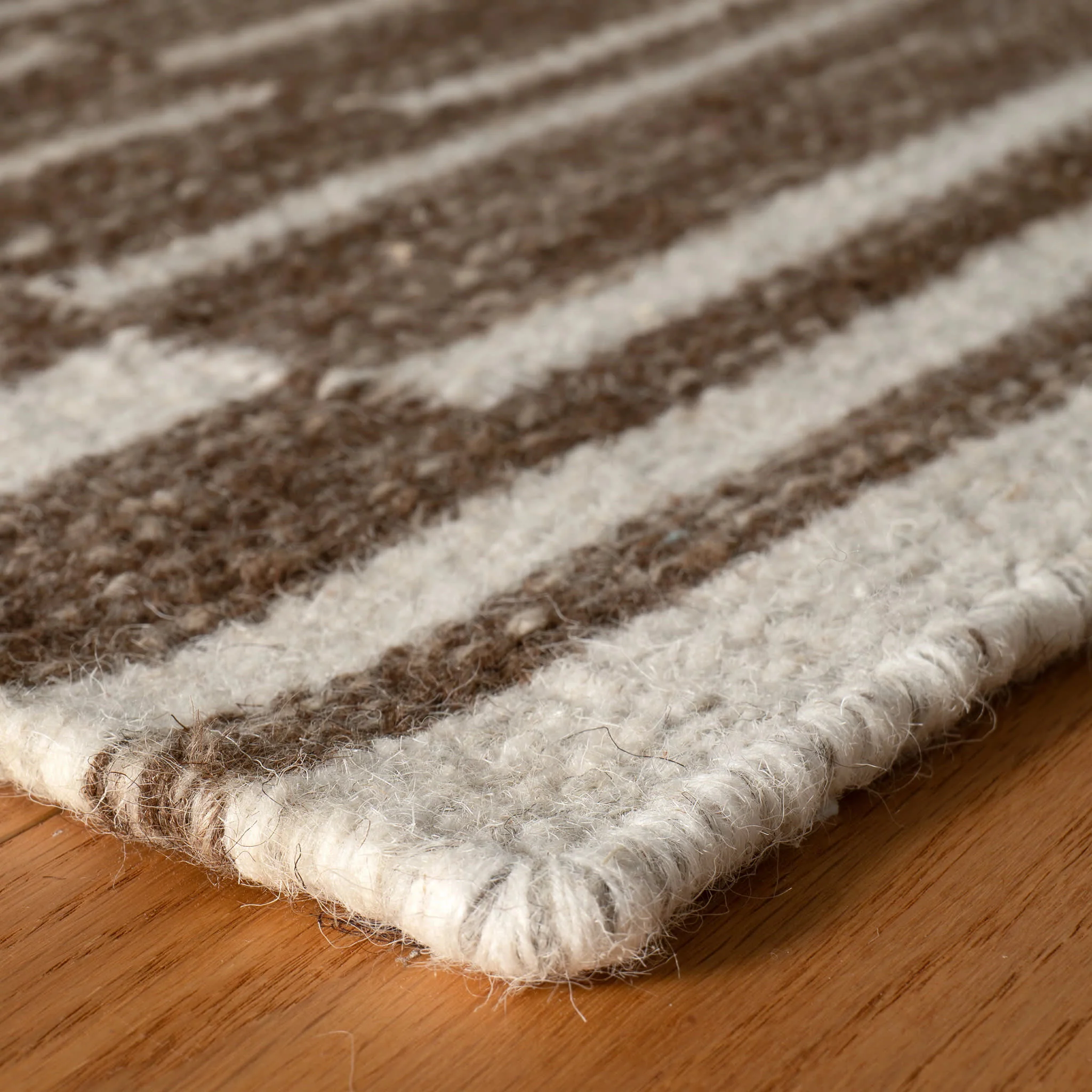 Heights Handwoven Wool Rug | Natural - Image 6