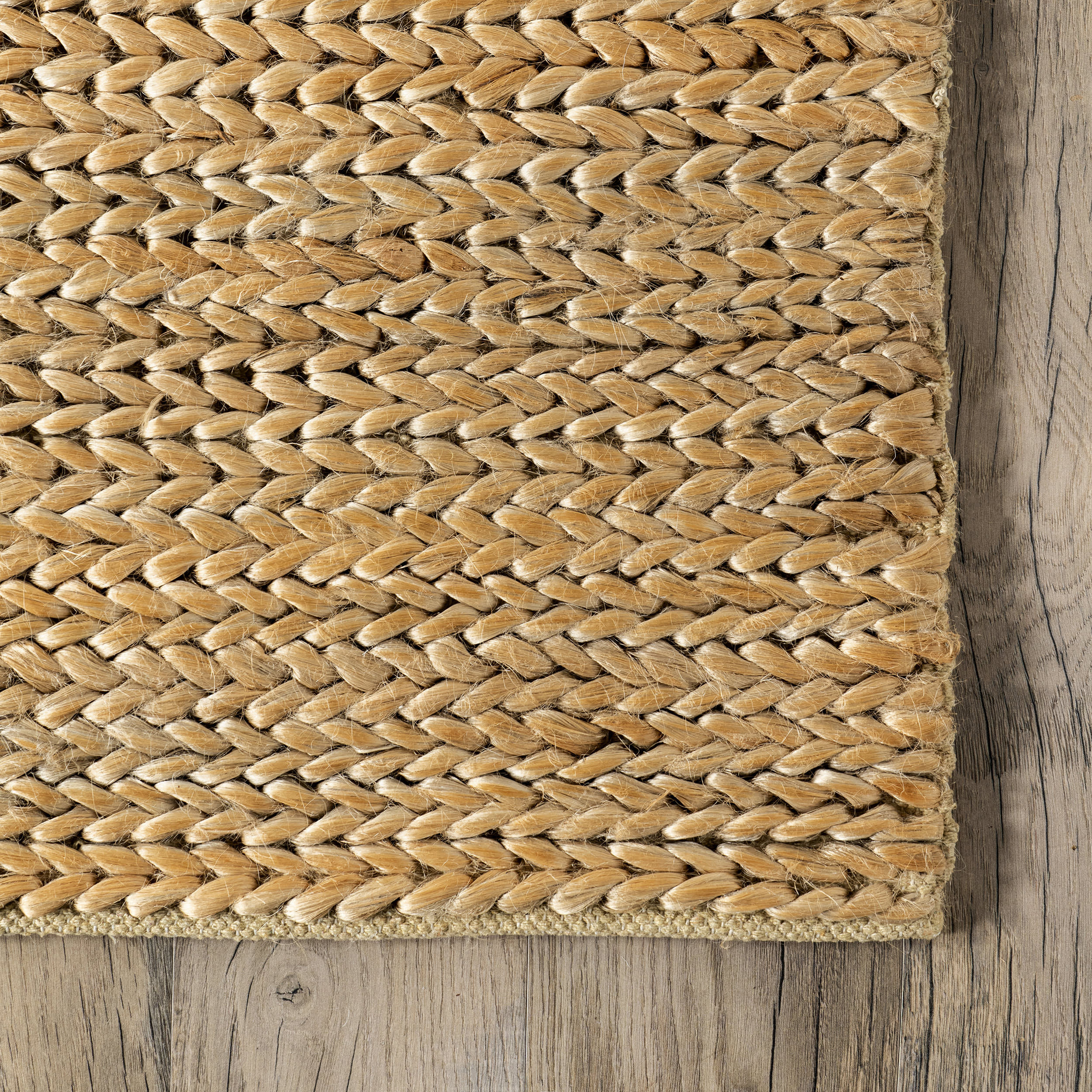 Helga Jute Rug | Natural - Image 3