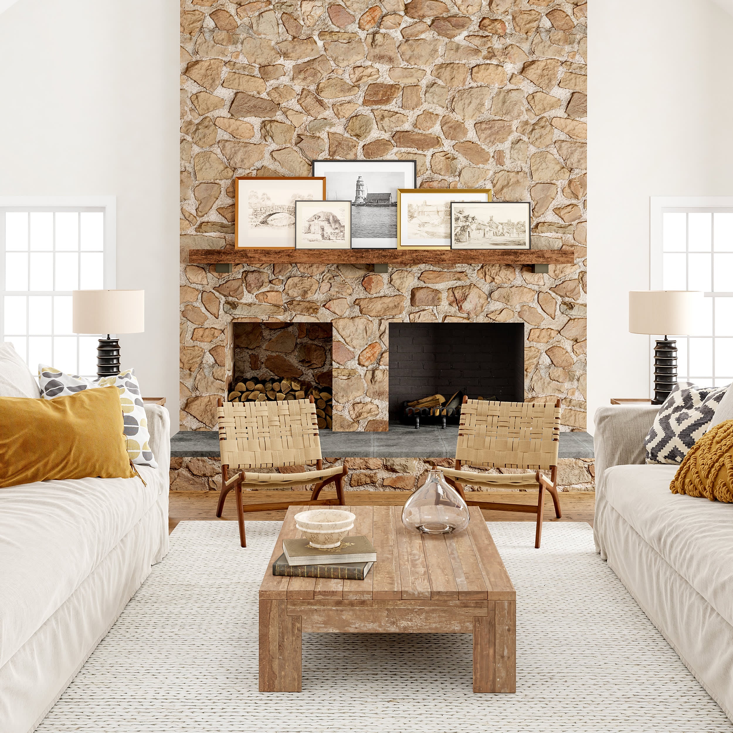 Helga Jute Rug | Off White - Image 2