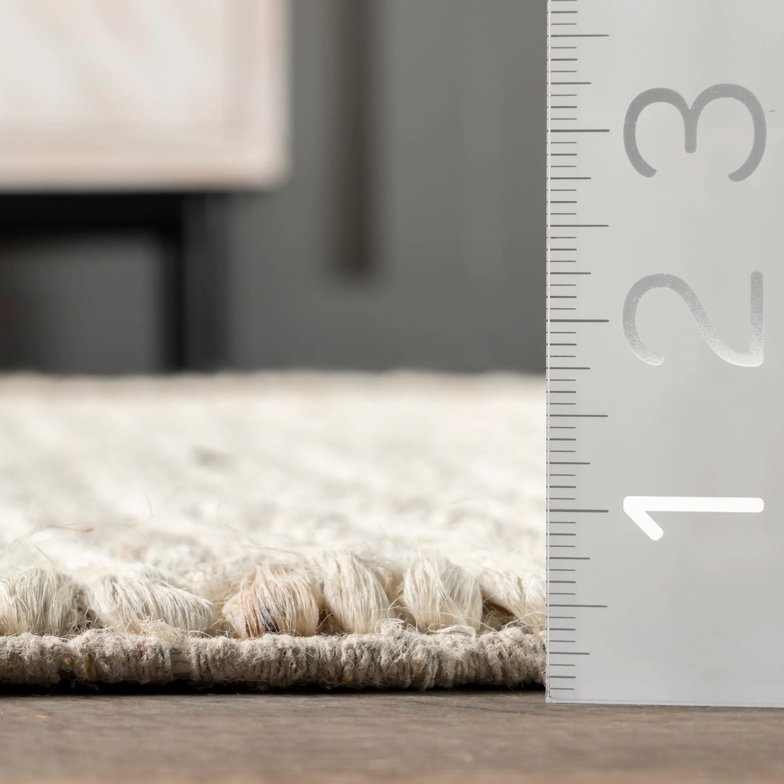 Helga Jute Rug | Off White - Image 4