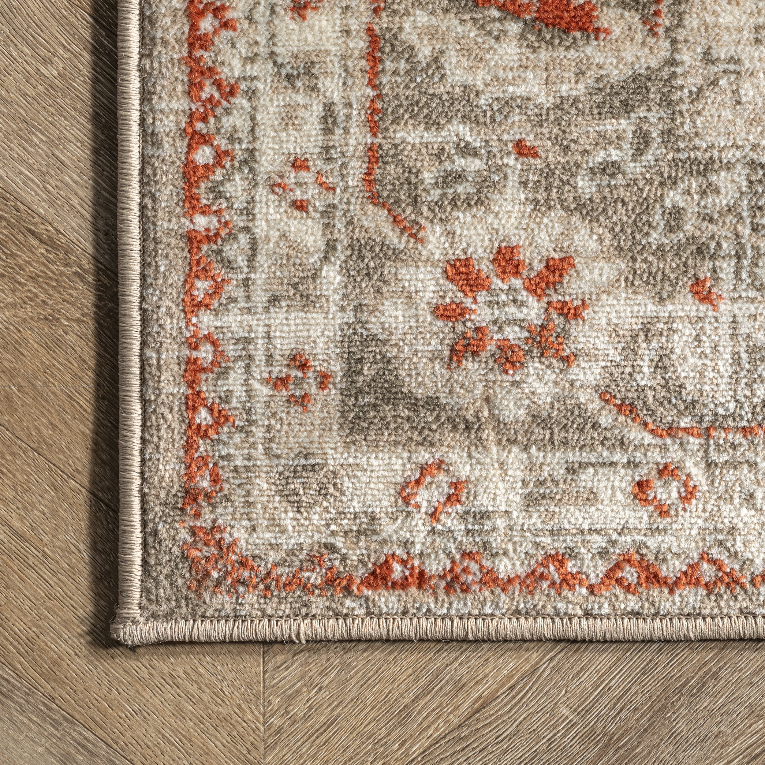 Helios Medallion Rug | Beige - Image 3