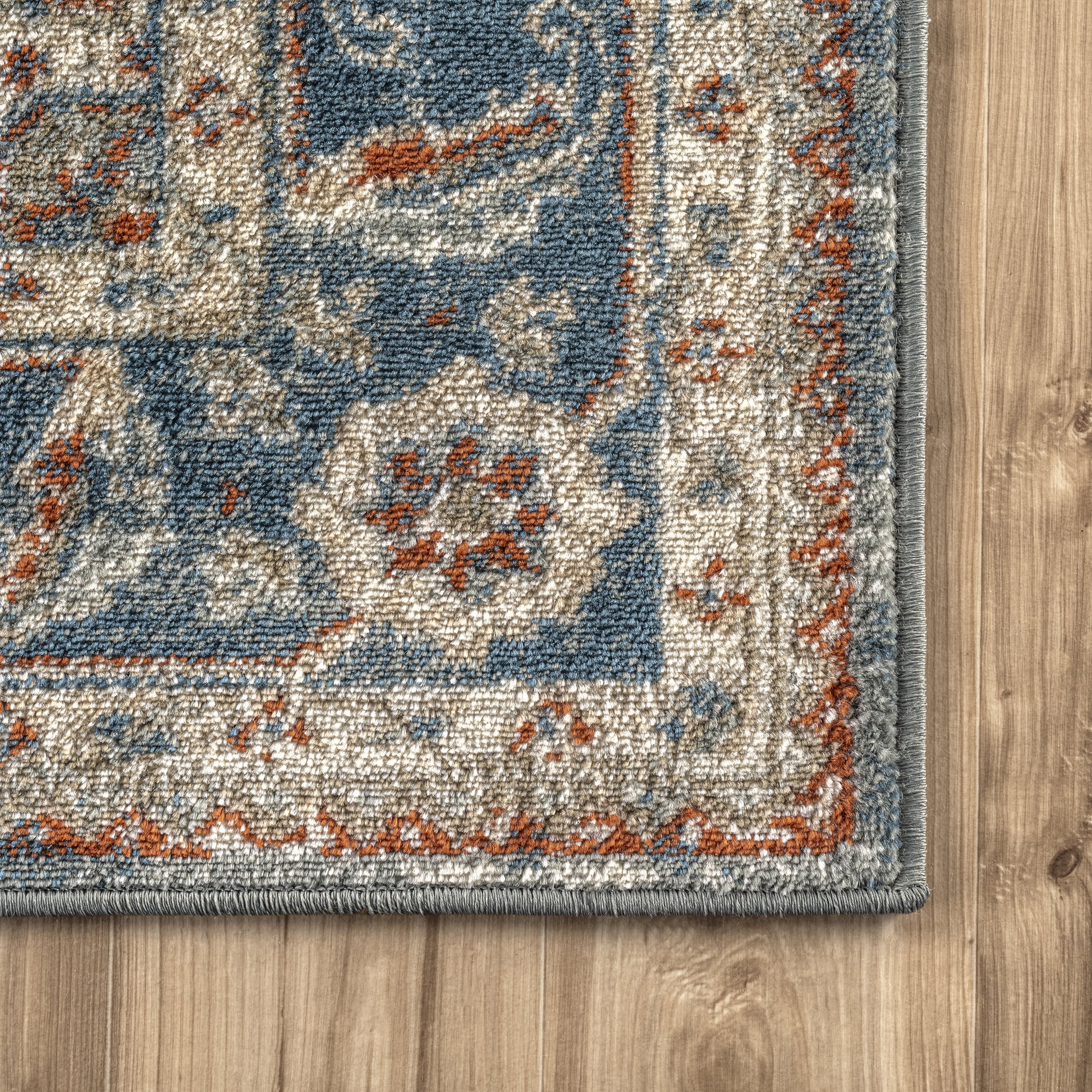 Helios Medallion Rug | Blue - Image 3
