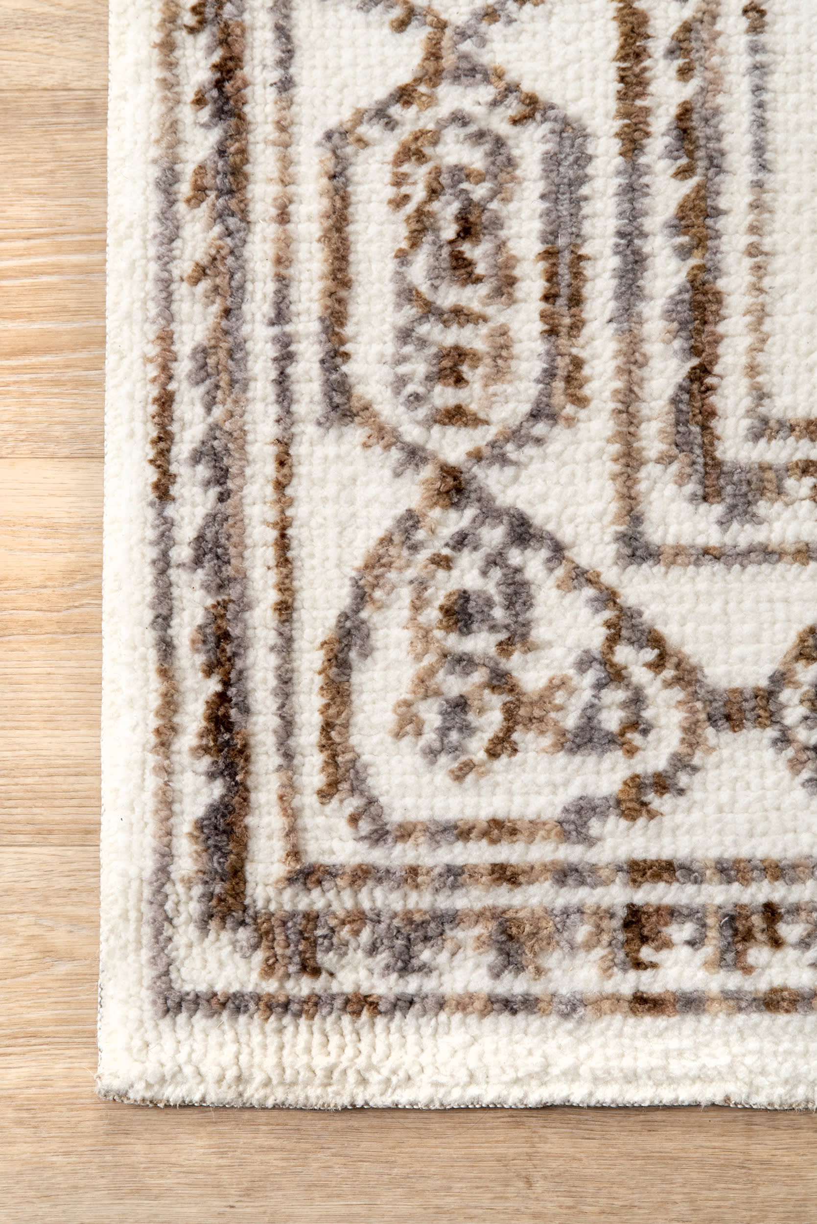 Helix Medallion Rug | Beige - Image 3
