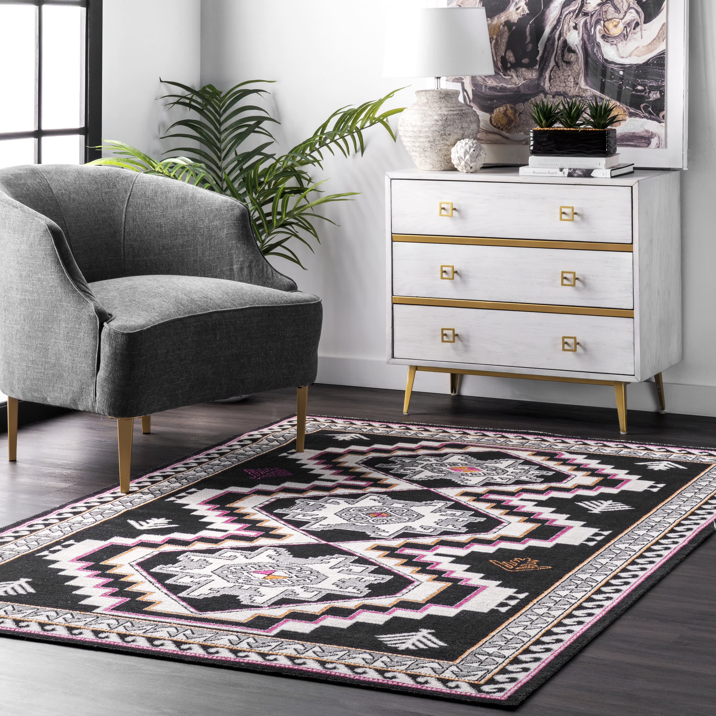Hellenistic Vibrance Rug | Multicolor - Image 2