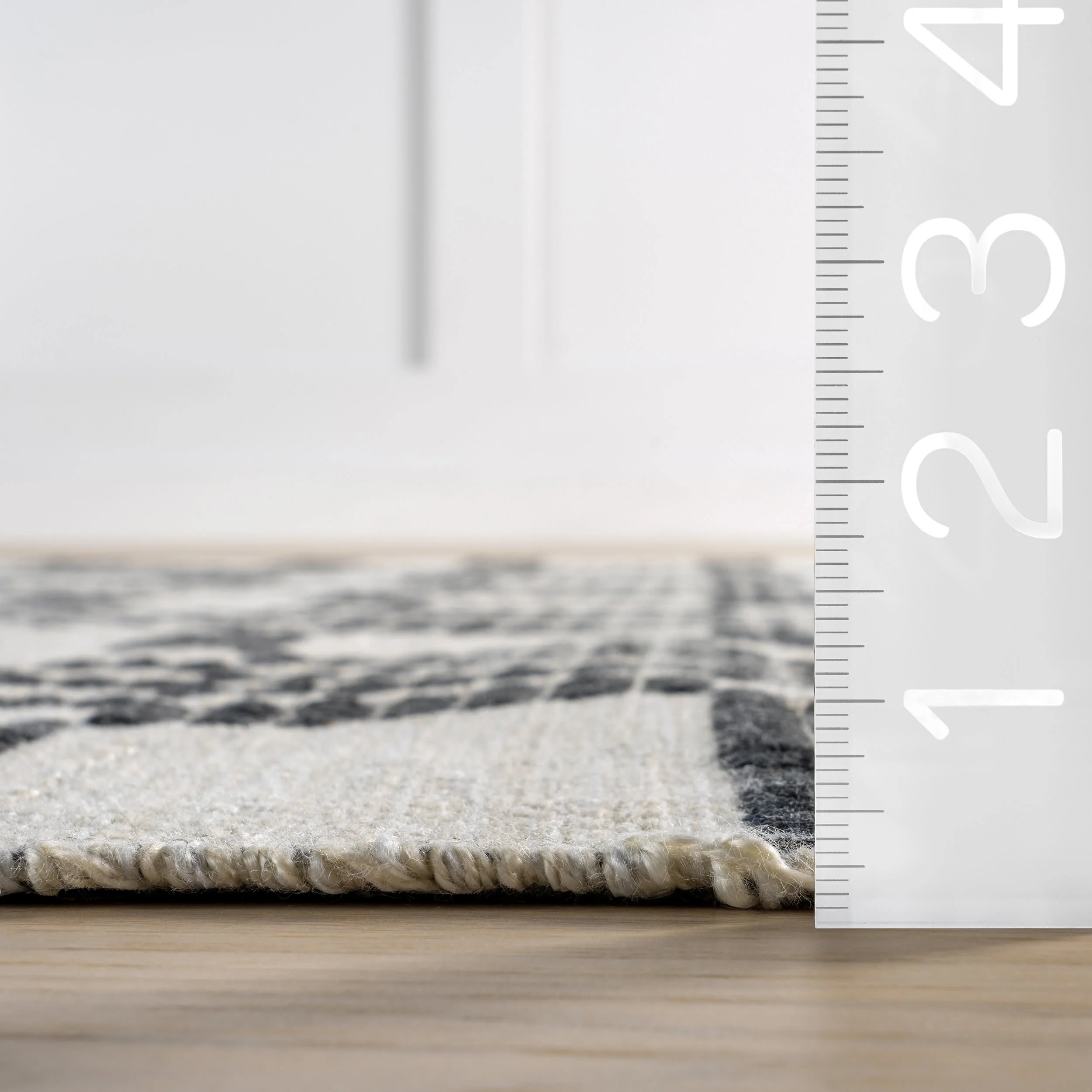 Hendo Geometric Rug | Grey - Image 5