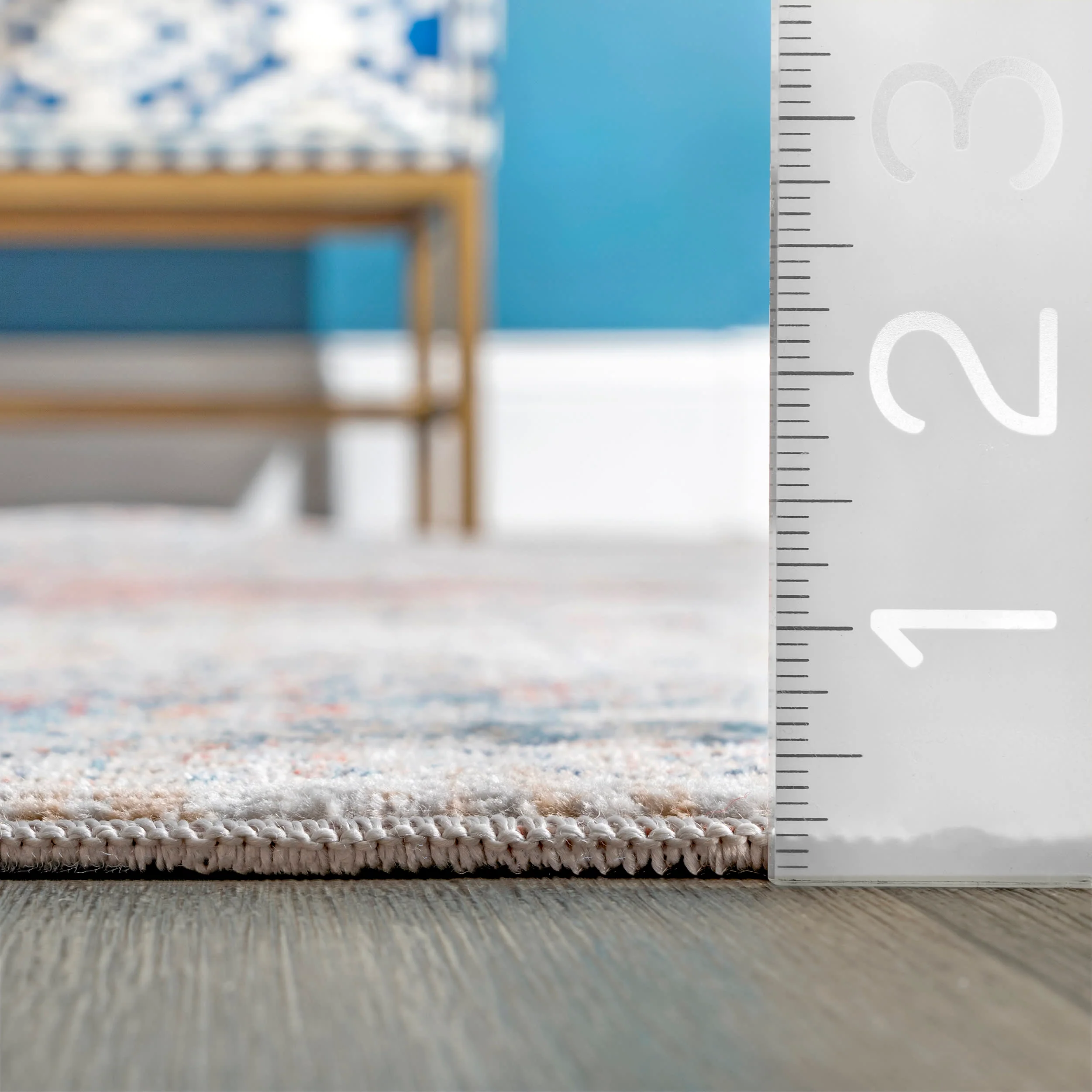 Herati Medallion Rug | Beige - Image 5