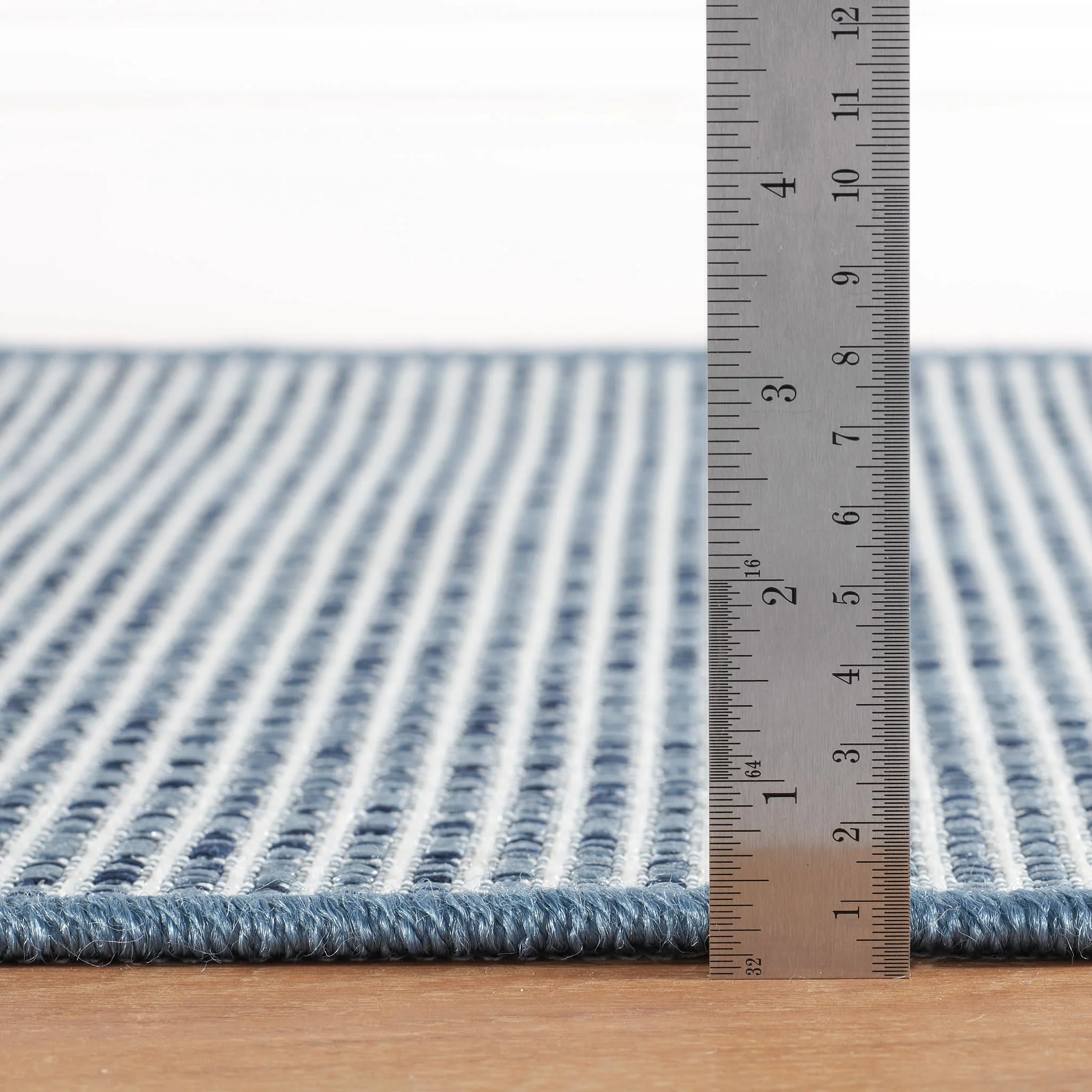 Heritage Woven Indoor/Outdoor Custom Rug | Denim - Image 4