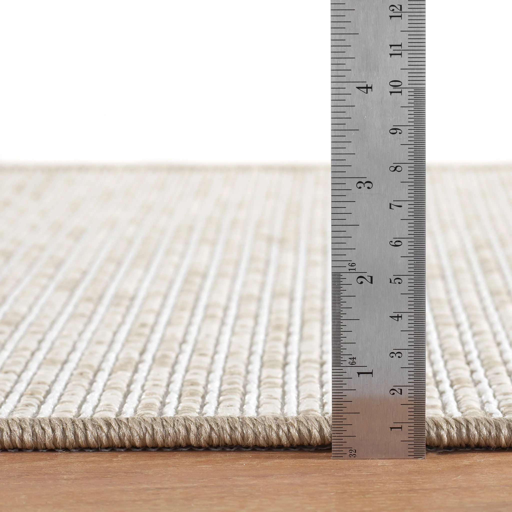 Heritage Woven Indoor/Outdoor Custom Rug | Platinum - Image 4