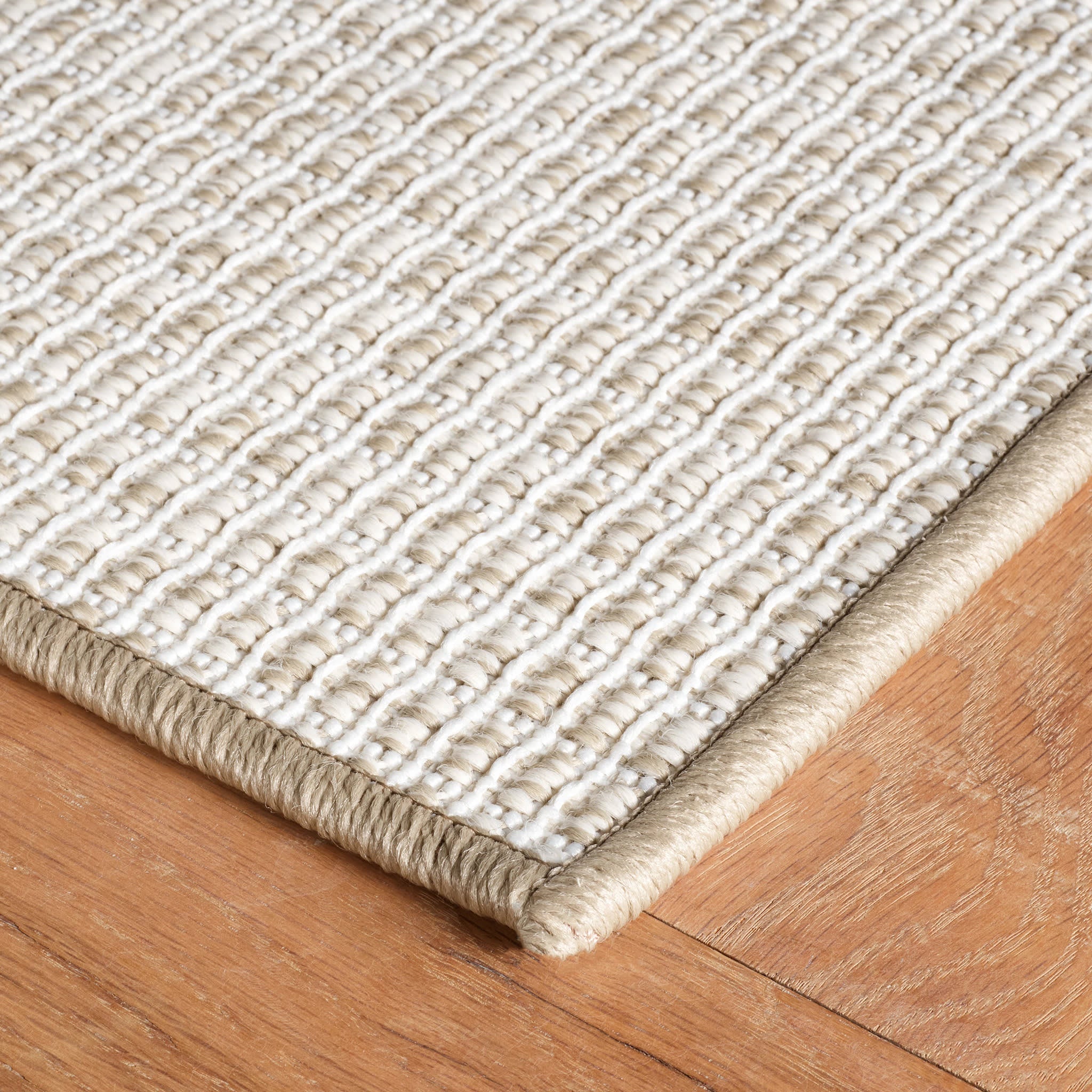 Heritage Woven Indoor/Outdoor Custom Rug | Platinum - Image 5