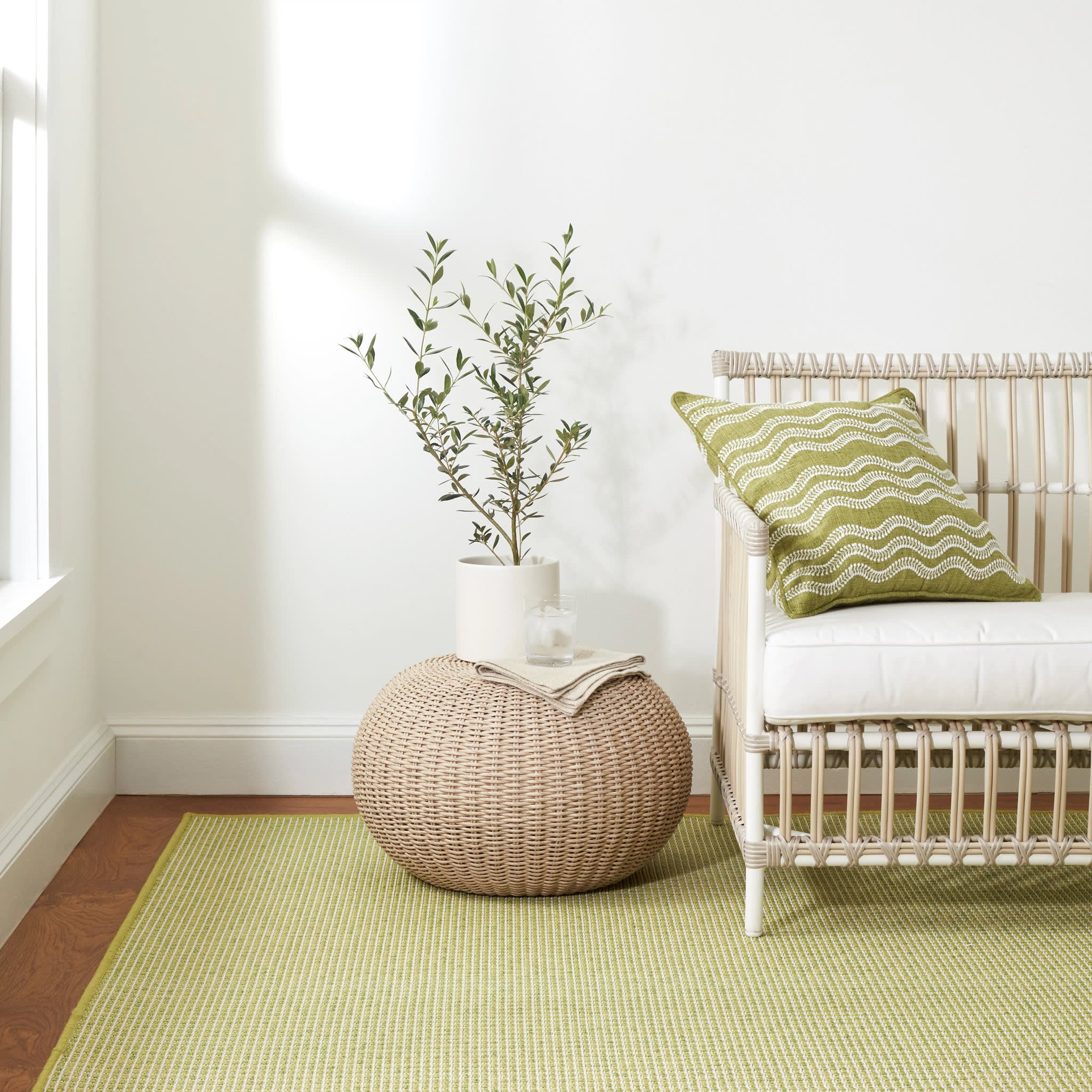 Heritage Woven Indoor/Outdoor Custom Rug | Sprout - Image 2