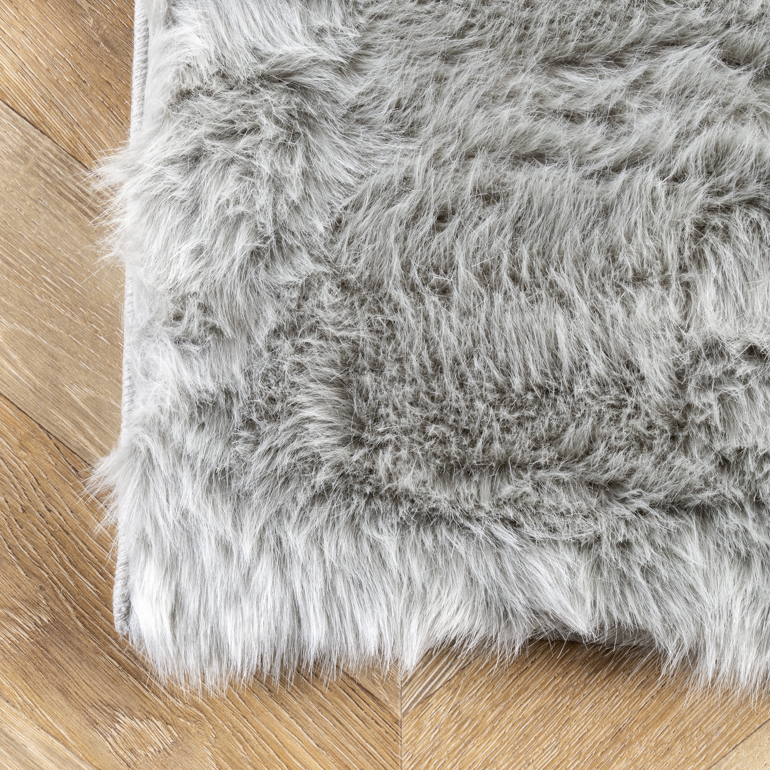 Hermione Shag Rug | Grey - Image 3